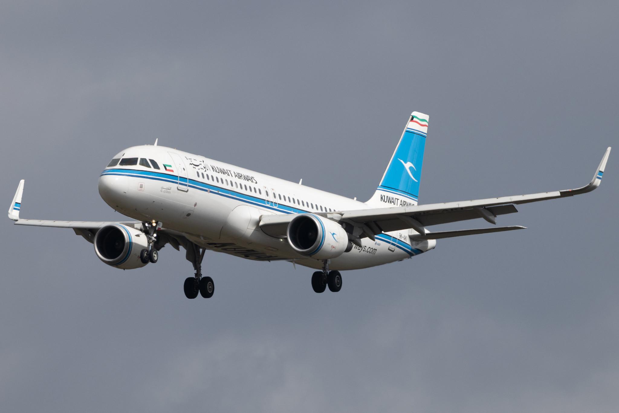 Frankfurt Airport: Kuwait Airways (KU / KAC) | Airbus A320-214 A320 | 9K-AKI | MSN 6500