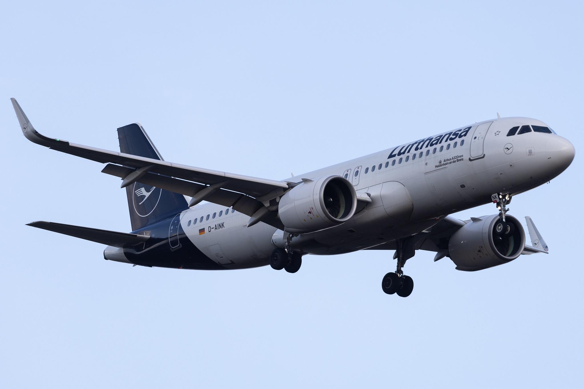 Frankfurt Airport: Lufthansa (LH / DLH) | Airbus A320-271N A20N | D-AINK | MSN 8249
