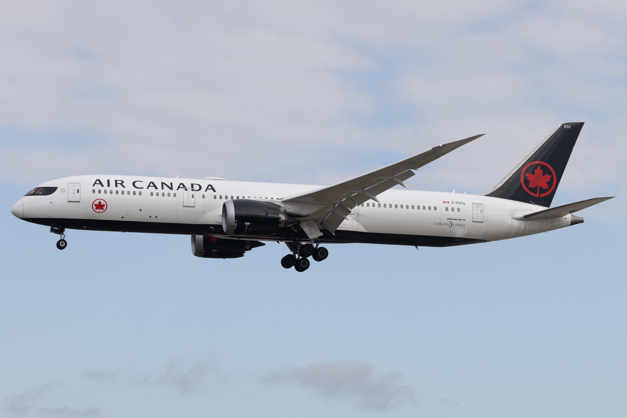 Frankfurt Airport: Air Canada (AC / ACA) | Boeing 787-9 Dreamliner B789 | C-FRTU | MSN 37183