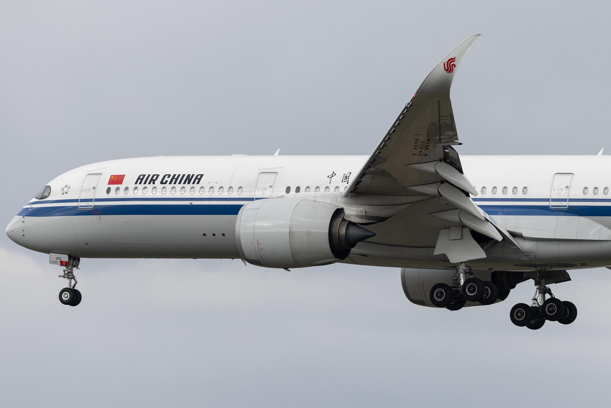 Frankfurt Airport: Air China (CA / CCA) | Airbus A350-941 A359 | B-307C | MSN 284