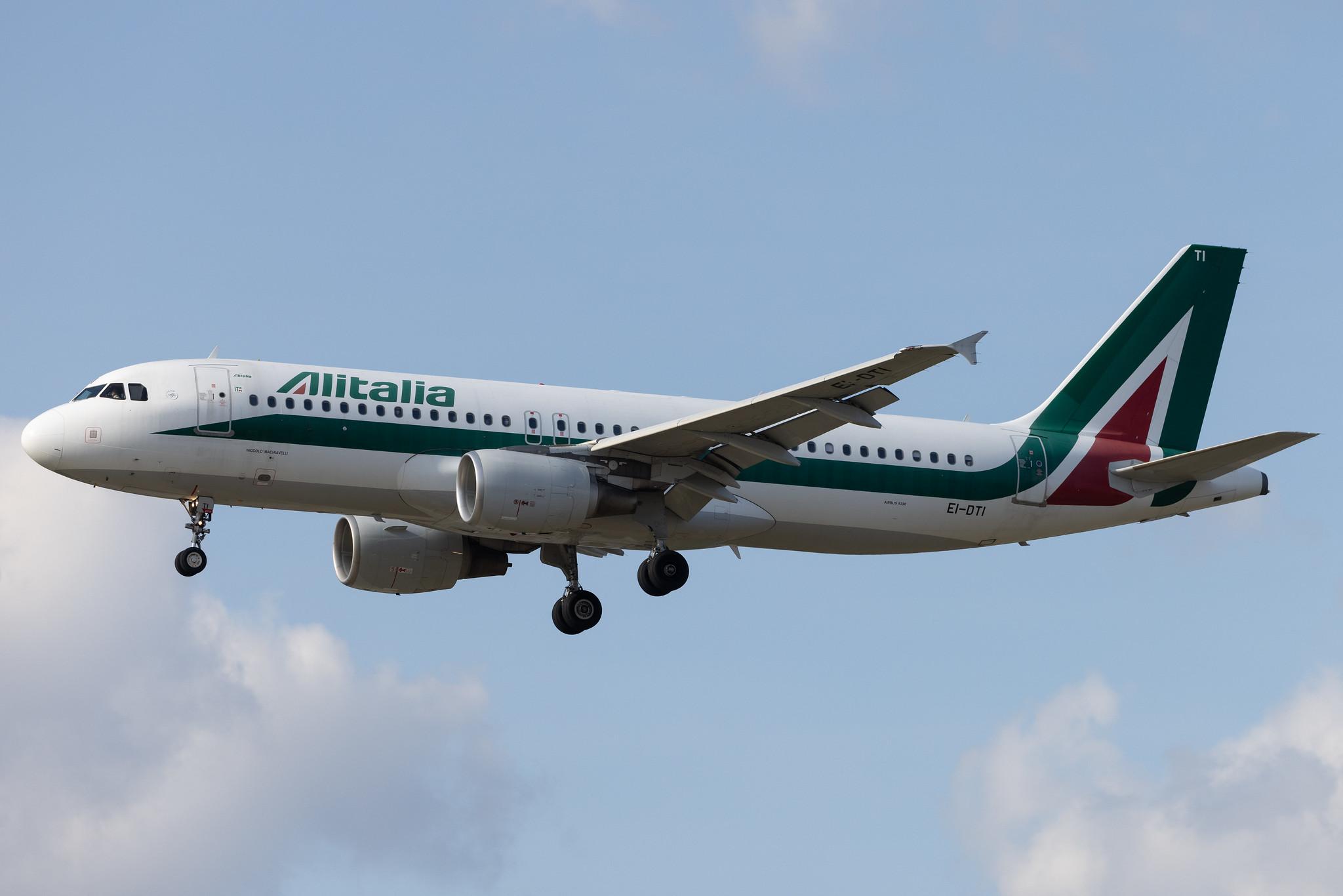 Frankfurt Airport: ITA Airways (AZ / ITY) | Airbus A320-216 A320 | EI-DTI | MSN 03976
