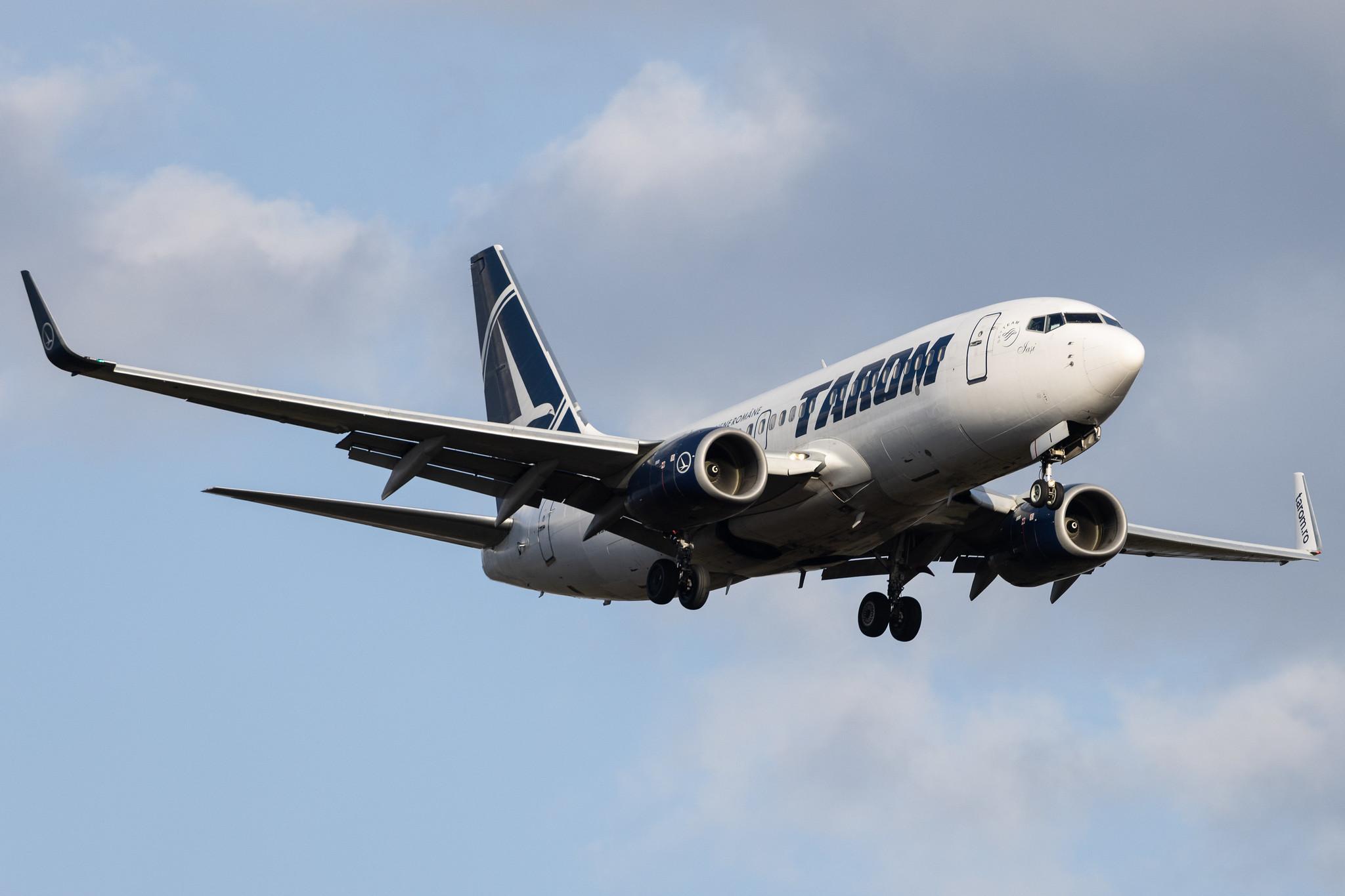 Frankfurt Airport: Tarom (RO / ROT) | Boeing 737-78J B737 | YR-BGI | MSN 28439