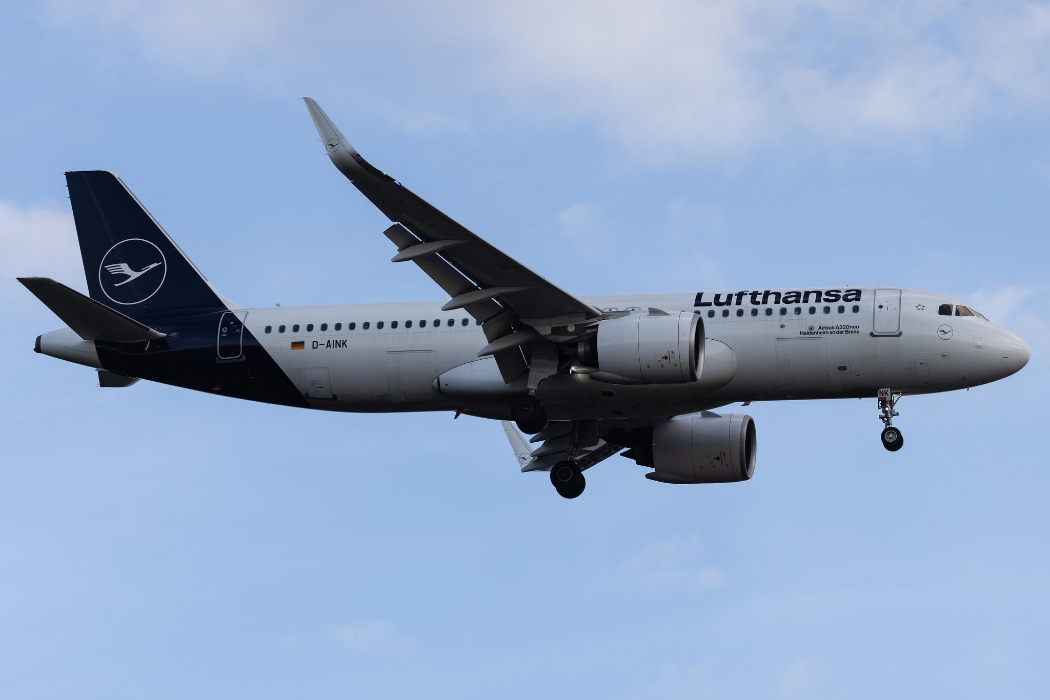 Frankfurt Airport: Lufthansa (LH / DLH) | Airbus A320-271N A20N | D-AINK | MSN 8249