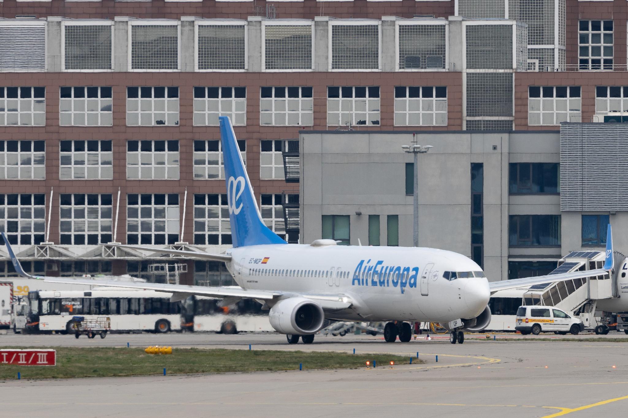 Frankfurt Airport: Air Europa (UX / AEA) | Boeing 737-85P B738 | EC-MQP | MSN 60588
