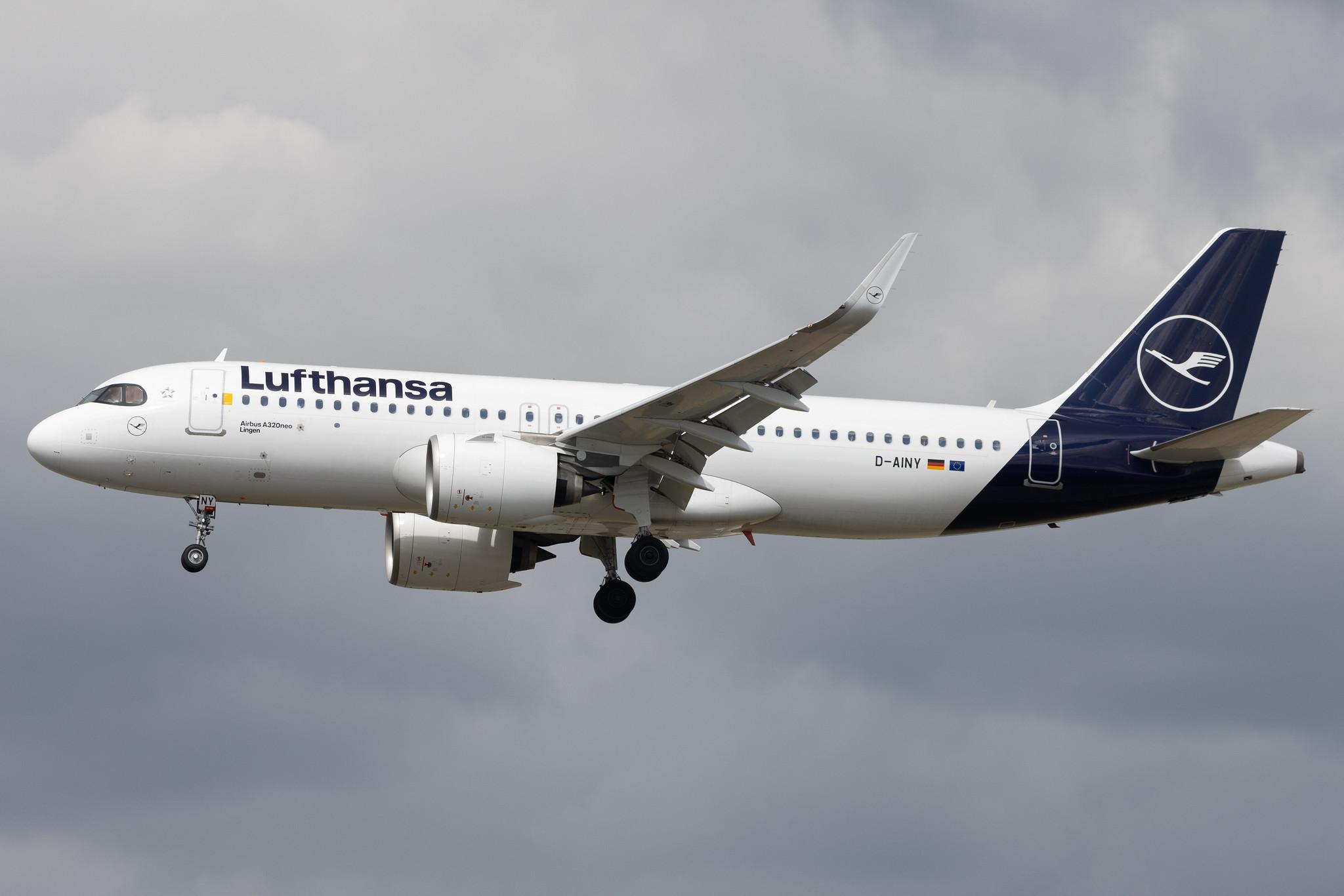 Frankfurt Airport: Lufthansa (LH / DLH) | Airbus A320-271N A20N | D-AINY | MSN 9453