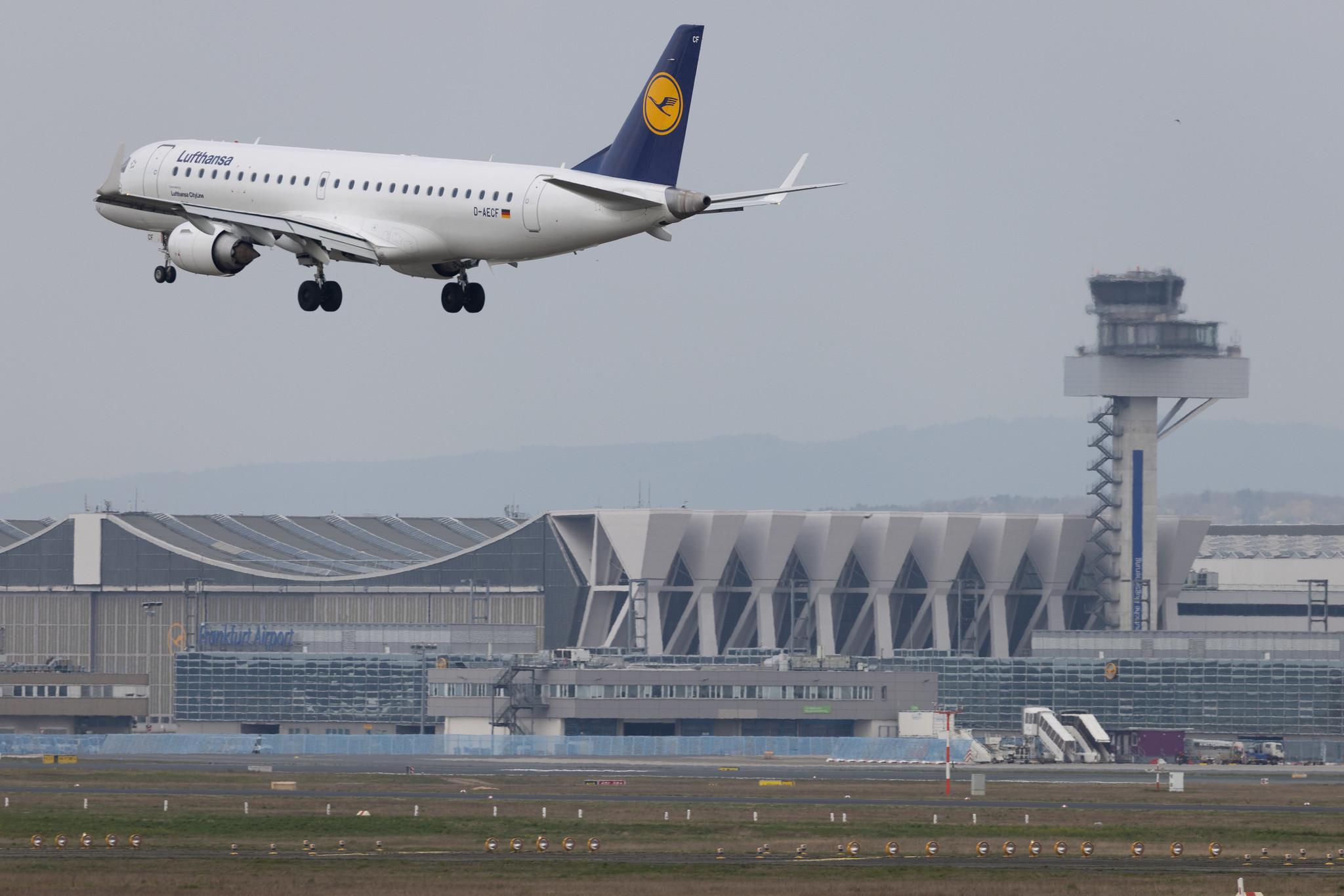 Frankfurt Airport: Lufthansa (LH / DLH) | Operator: Lufthansa CityLine | Embraer E190LR E190 | D-AECF | MSN 19000359