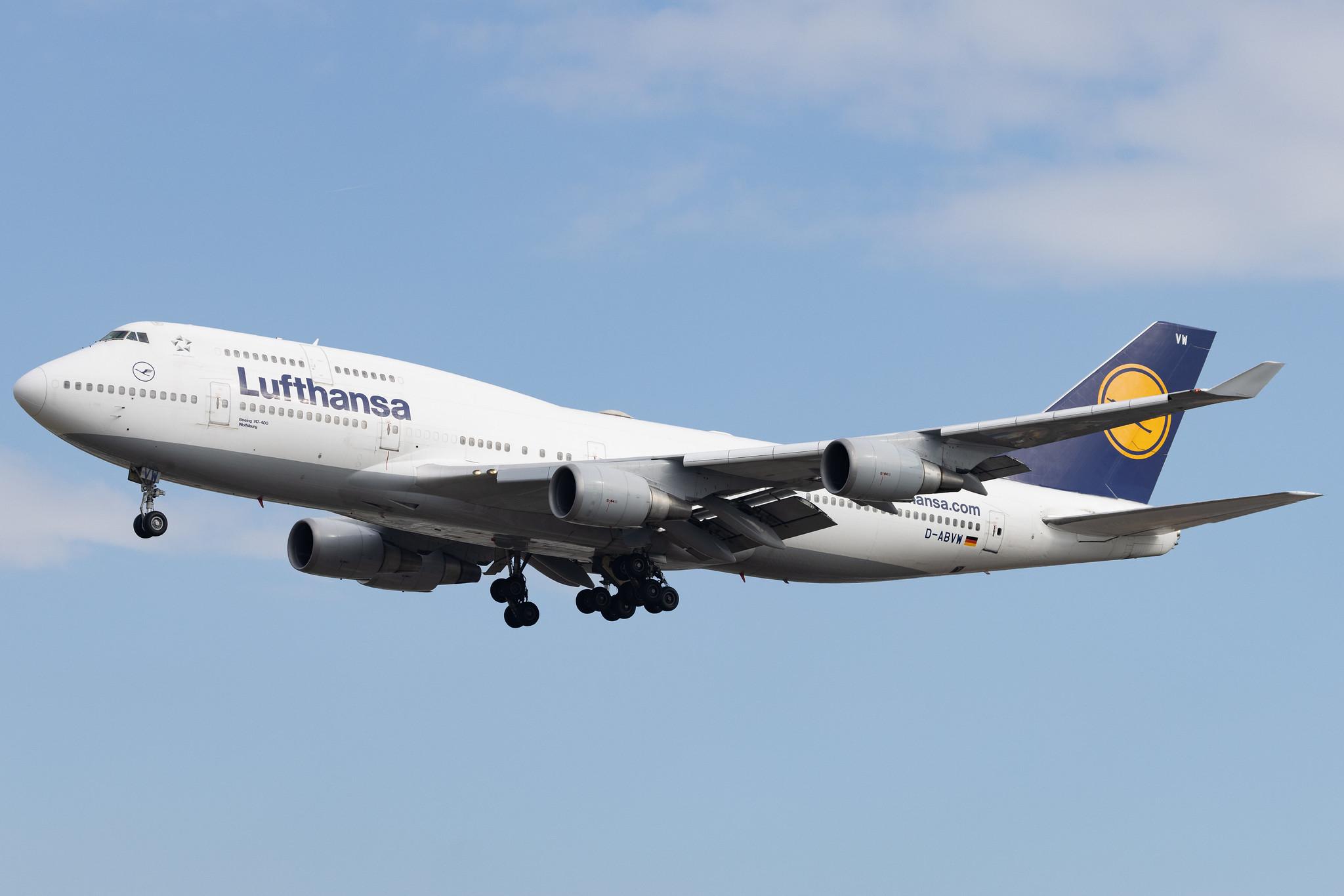 Frankfurt Airport: Lufthansa (LH / DLH) | Boeing 747-430 B744 | D-ABVW | MSN 29493