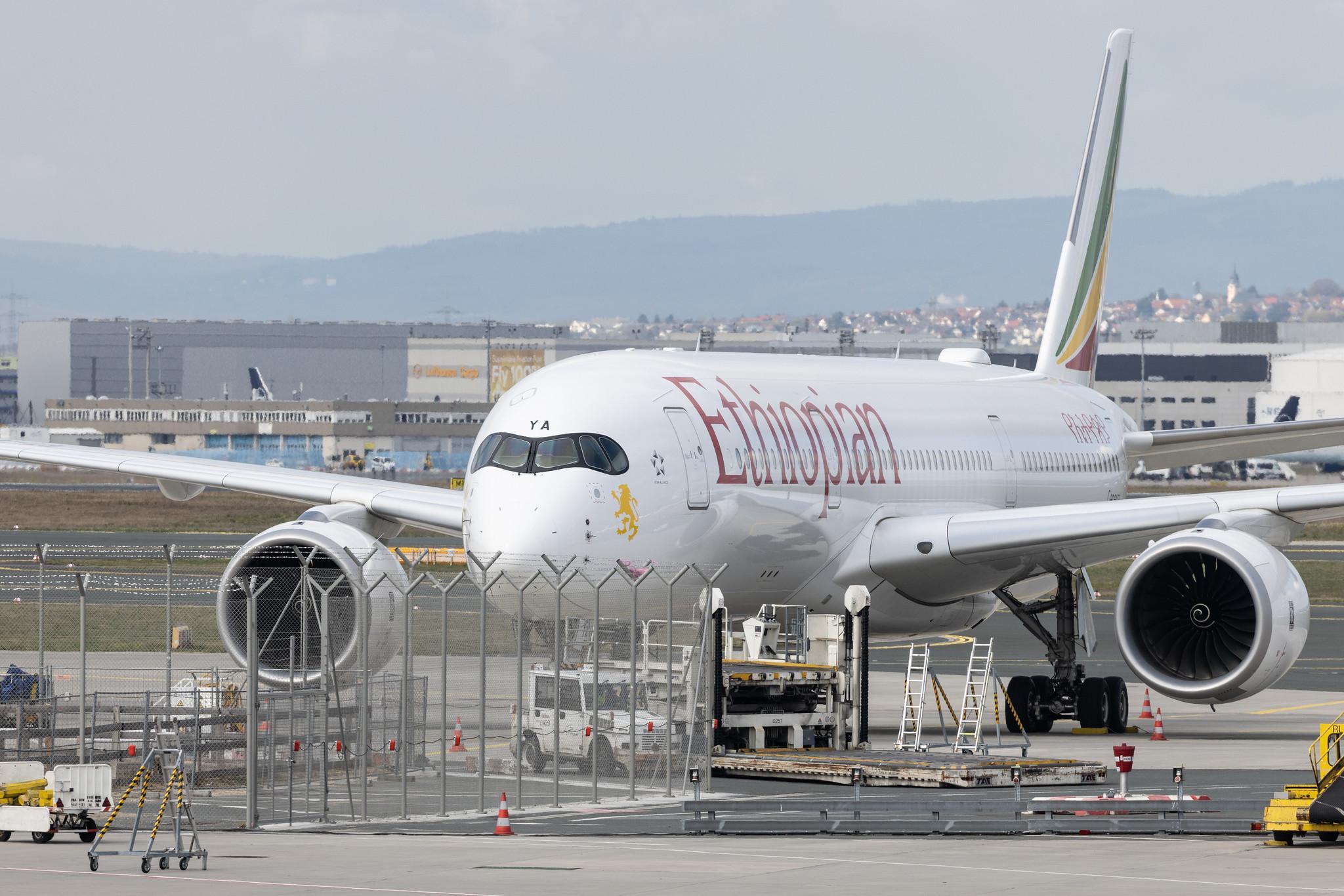 Frankfurt Airport: Ethiopian Airlines (ET / ETH) |  Airbus A350-941 A359 | ET-AYA | MSN 431