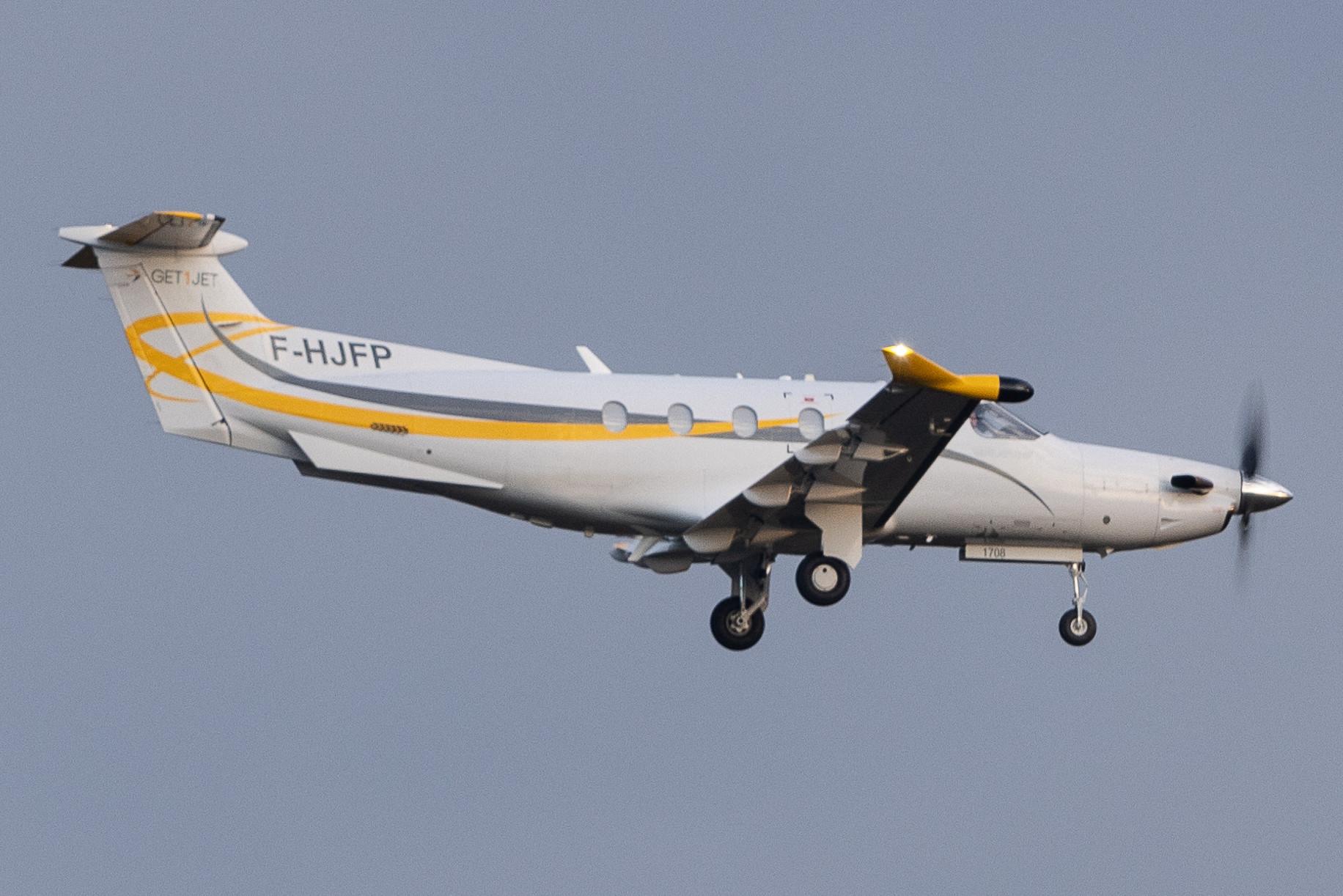 Frankfurt Airport: Get1Jet | Pilatus PC-12 NG PC12 | F-HJFP | MSN 1708