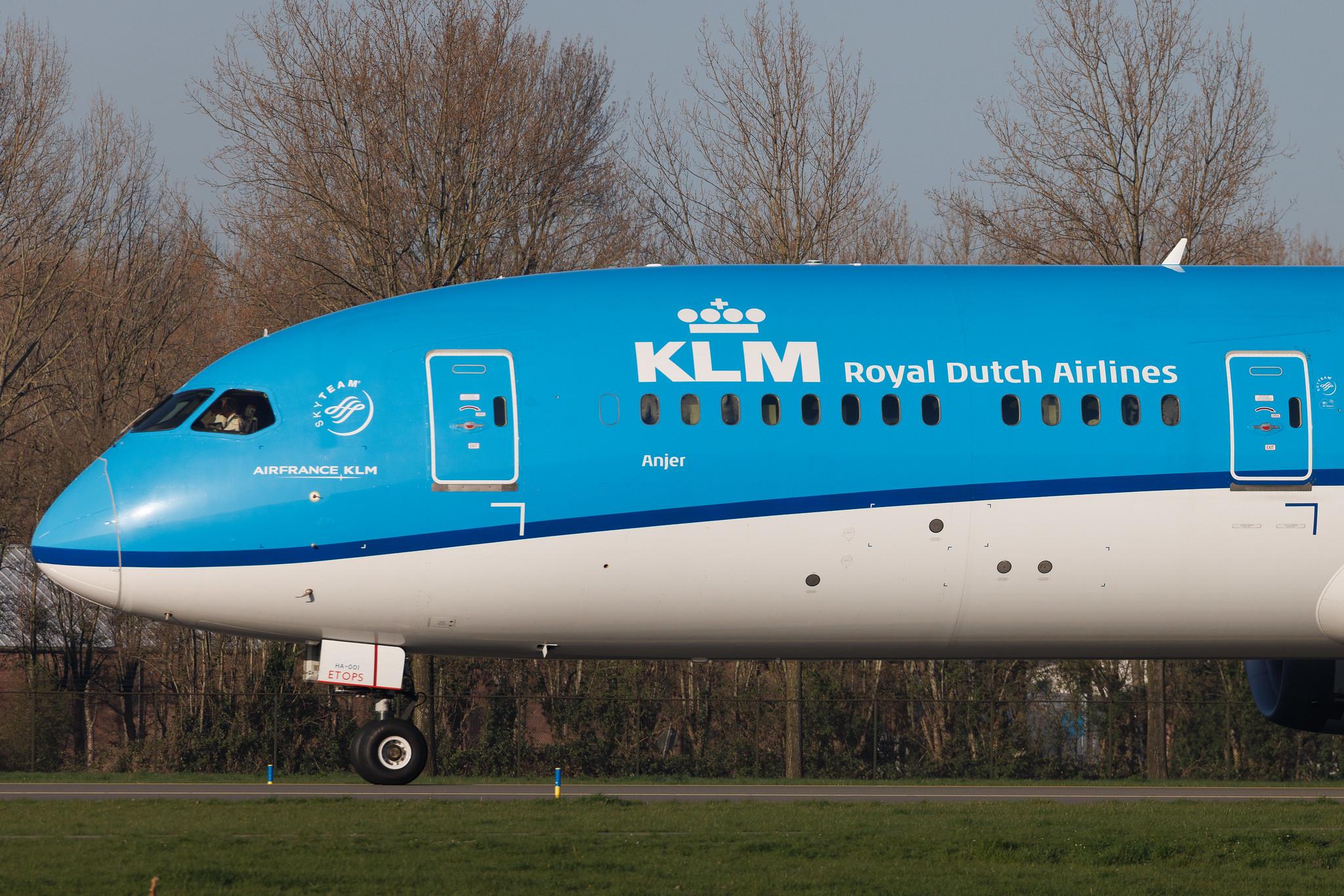 Amsterdam Schiphol: KLM (KL / KLM) | Boeing 787-9 Dreamliner B789 | PH-BHA | MSN 36113
