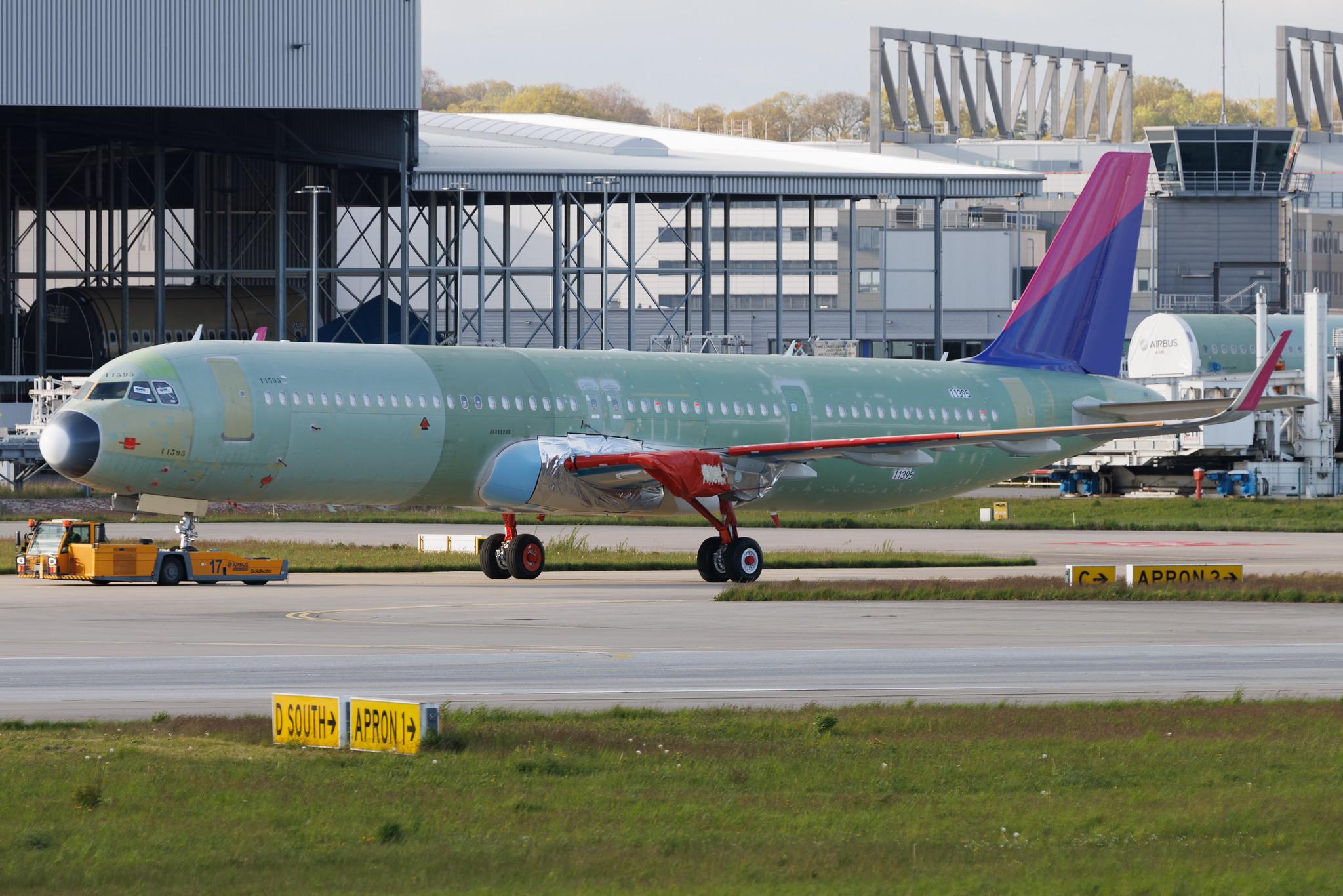 Hamburg Finkenwerder: Wizz Air Malta | Airbus A321-271NX A21N | D-AVXZ | 9H- | MSN 11395