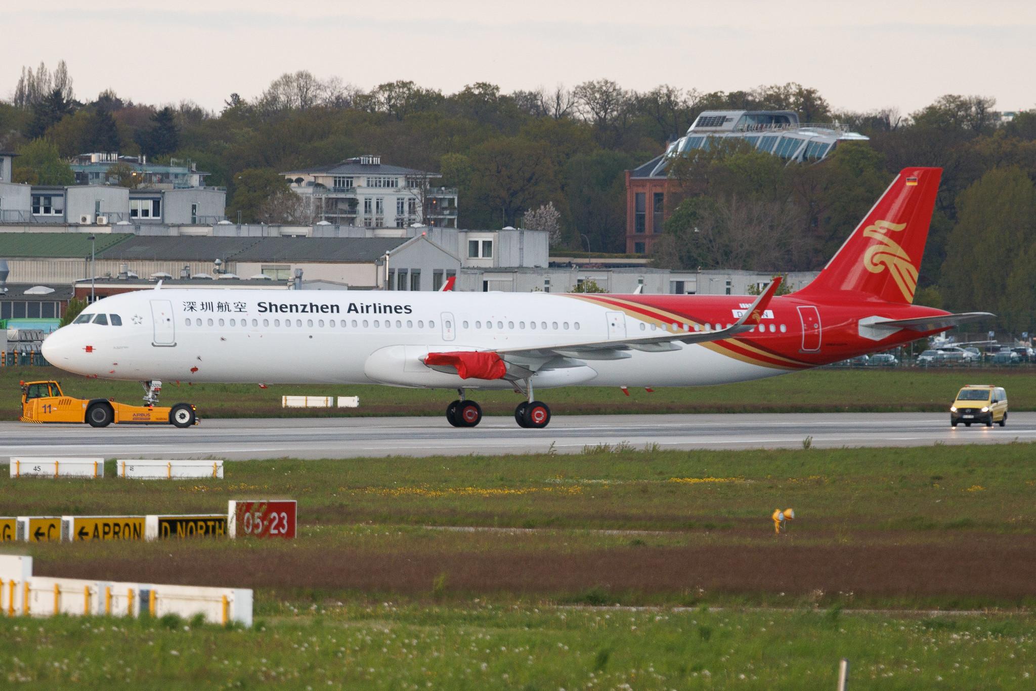 Hamburg Finkenwerder: Shenzhen Airlines | Airbus A321-271NX A21N | D-AVYN | MSN 11317