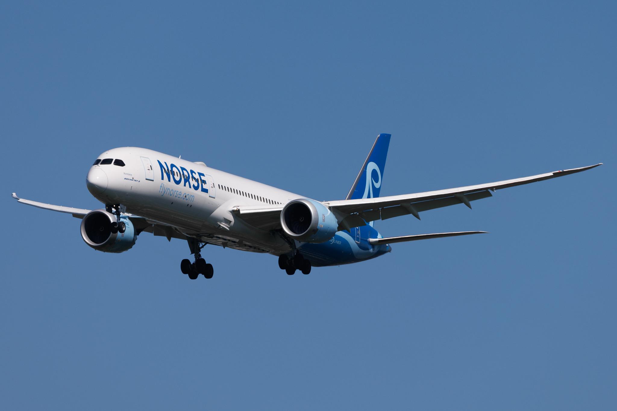 Flughafen Berlin Brandenburg: Norse Atlantic Airways (N0 / NBT) | Boeing 787-9 Dreamliner B789 | LN-FNB | MSN 63346