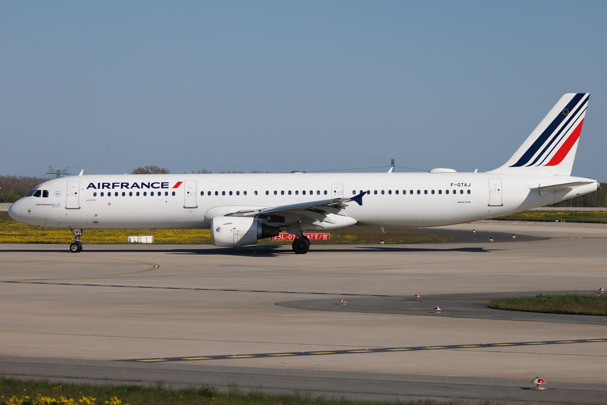 Flughafen Berlin Brandenburg: Air France (AF / AFR) | Airbus A321-212 A321 | F-GTAJ | MSN 1476