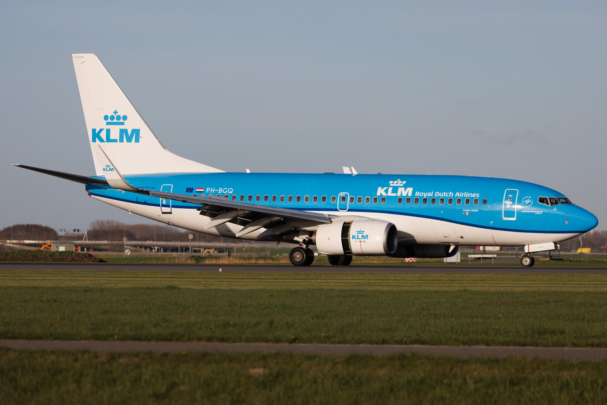 Amsterdam Schiphol: KLM (KL / KLM) | Boeing 737-7K2 B737 | PH-BGQ | MSN 39256