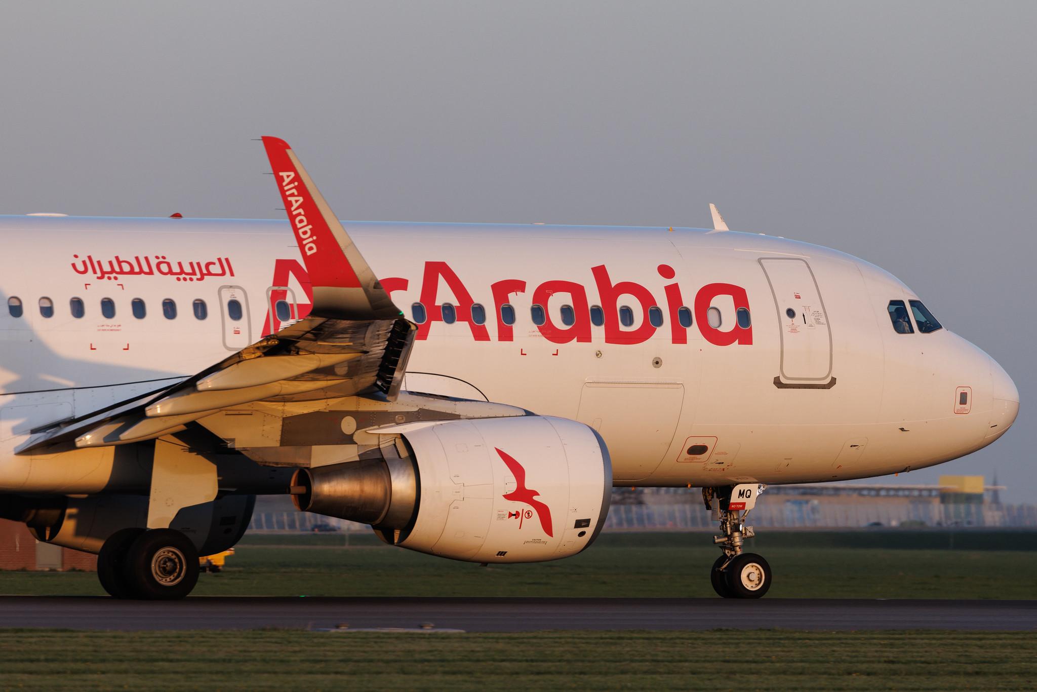 Amsterdam Schiphol: Air Arabia (G9 / ABY) | Operator: Air Arabia Maroc | Airbus A320-214 A320 | CN-NMQ | MSN 05984