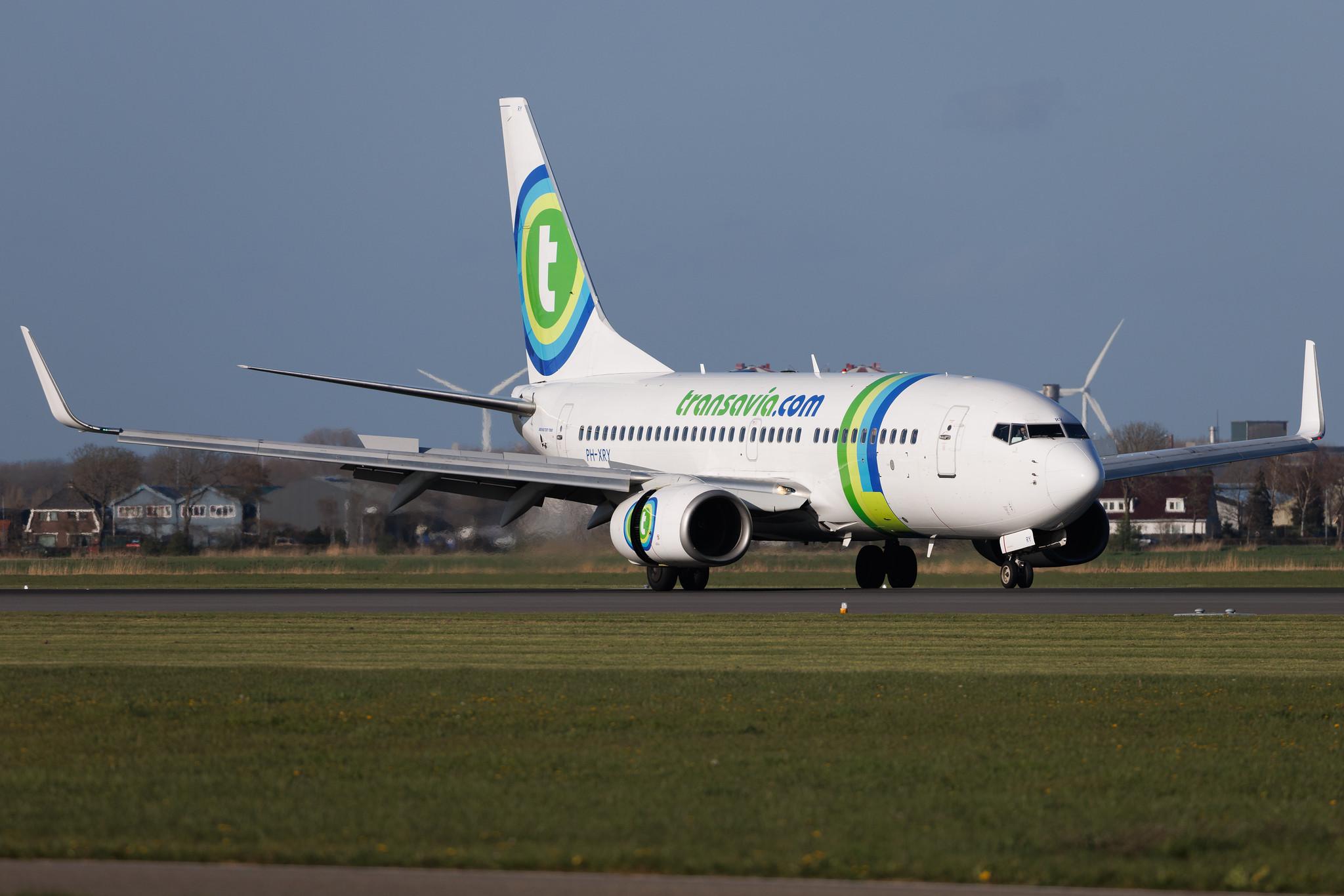 Amsterdam Schiphol: Transavia (HV / TRA) | Boeing 737-7K2 B737 | PH-XRY | MSN 33463