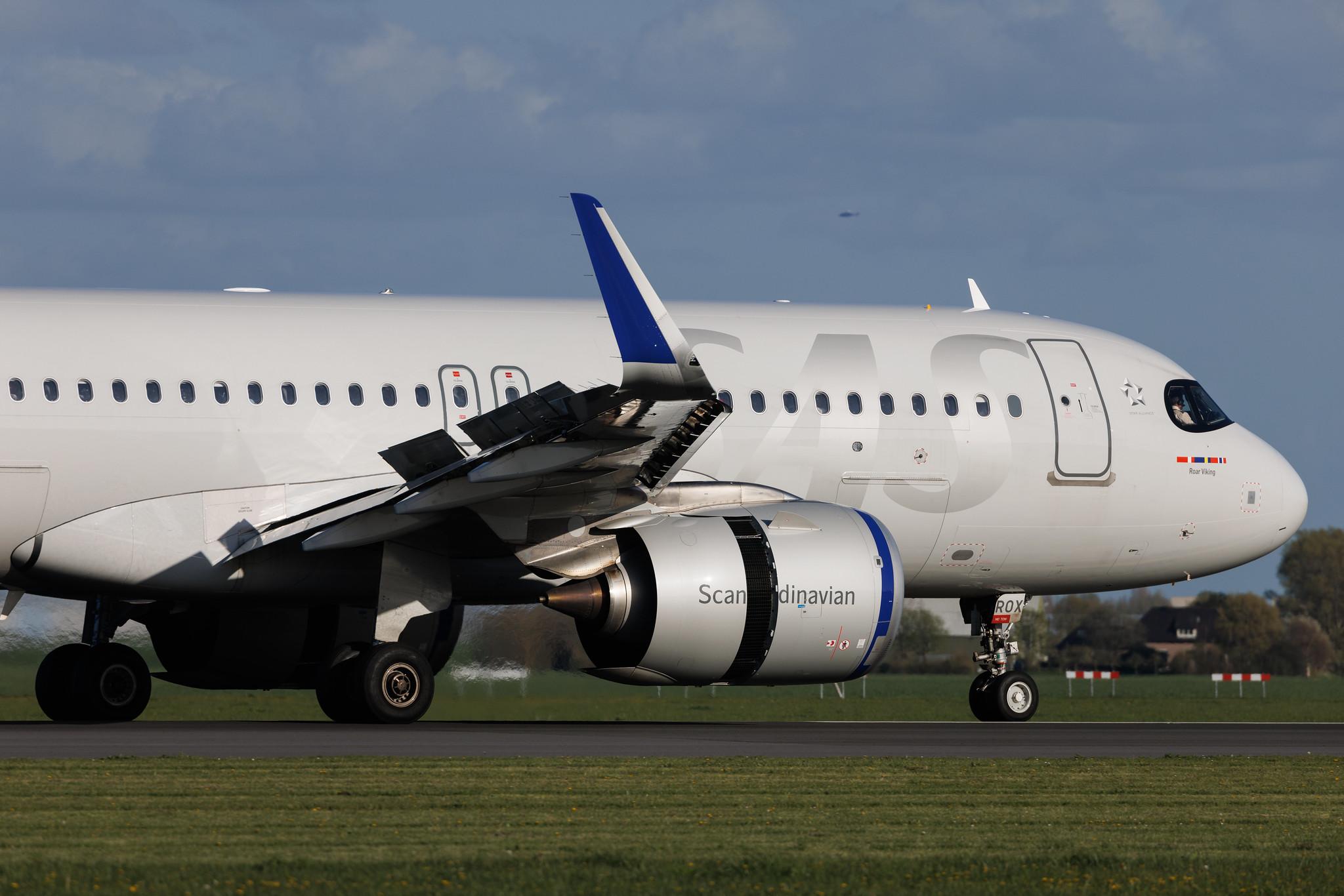 Amsterdam Schiphol: SAS (SK / SAS) | Airbus A320-251N A20N | SE-ROX | MSN 9330