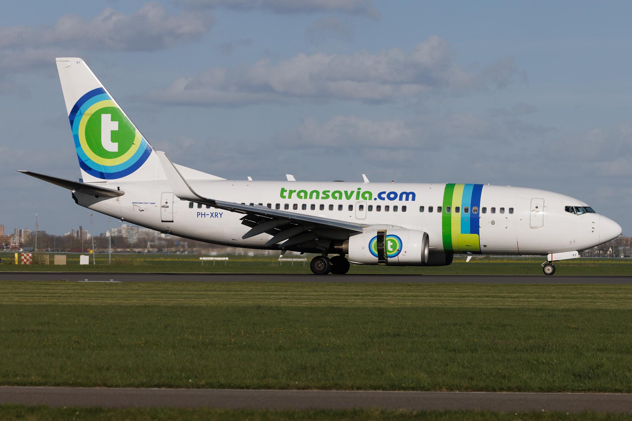 Amsterdam Schiphol: Transavia (HV / TRA) | Boeing 737-7K2 B737 | PH-XRY | MSN 33463