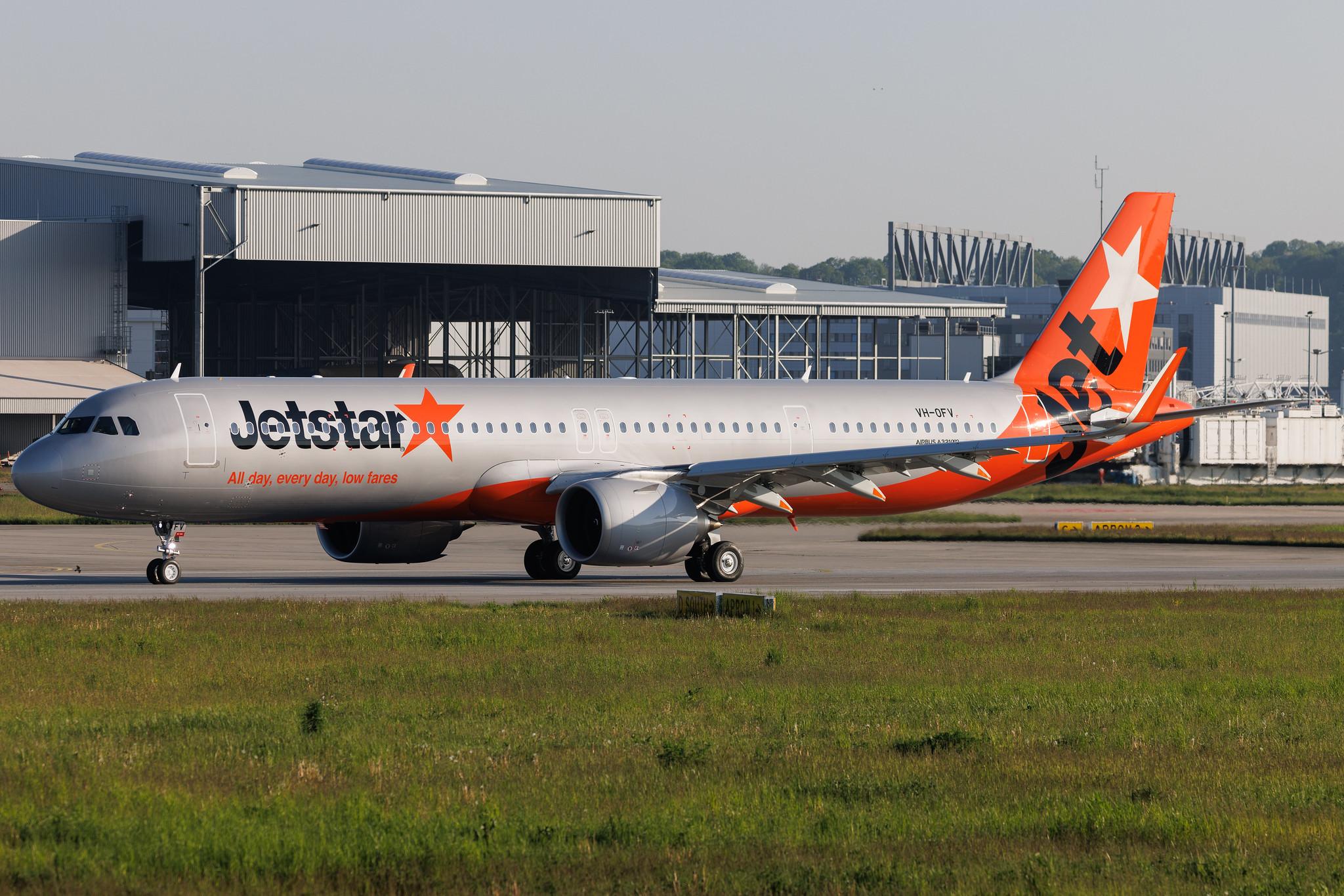 Hamburg Finkenwerder: Jetstar (JQ / JST) | Airbus A321-251NX A21N | VH-OFV | MSN 11301