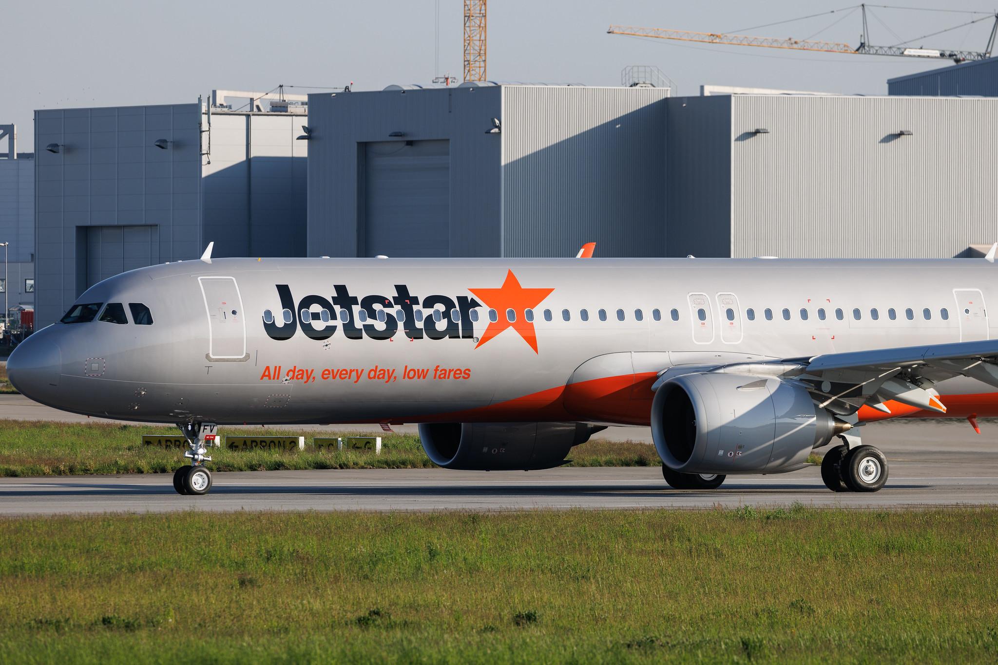 Hamburg Finkenwerder: Jetstar (JQ / JST) | Airbus A321-251NX A21N | VH-OFV | MSN 11301