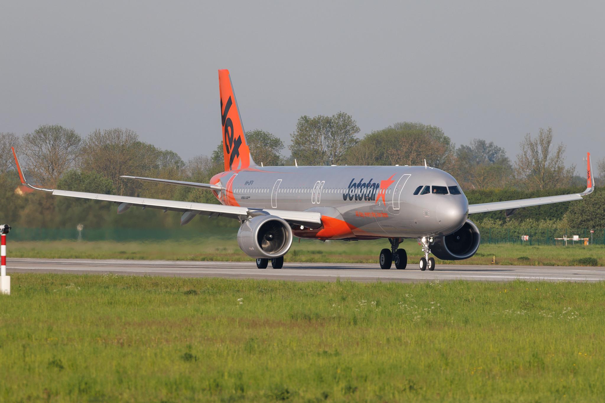 Hamburg Finkenwerder: Jetstar (JQ / JST) | Airbus A321-251NX A21N | VH-OFV | MSN 11301