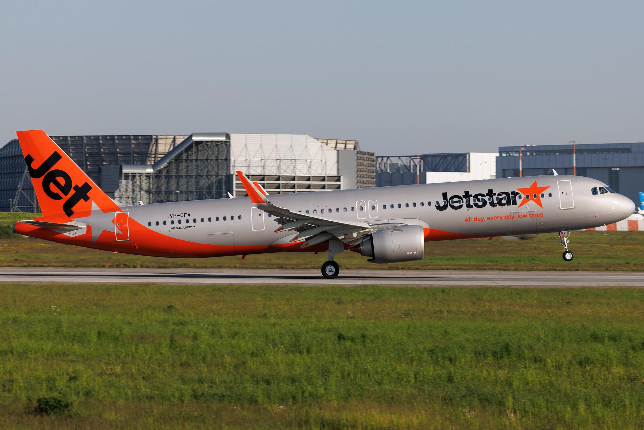 Hamburg Finkenwerder: Jetstar (JQ / JST) | Airbus A321-251NX A21N | VH-OFV | MSN 11301