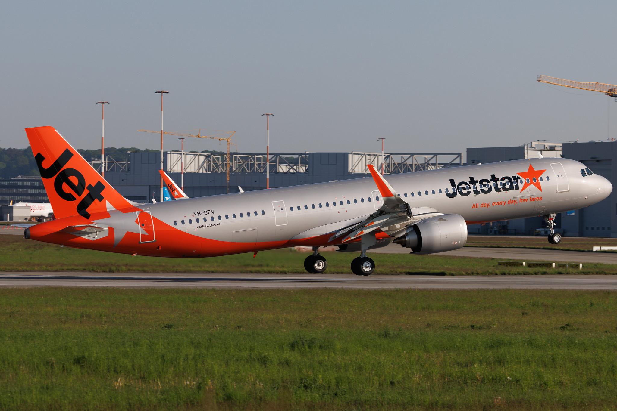 Hamburg Finkenwerder: Jetstar (JQ / JST) | Airbus A321-251NX A21N | VH-OFV | MSN 11301