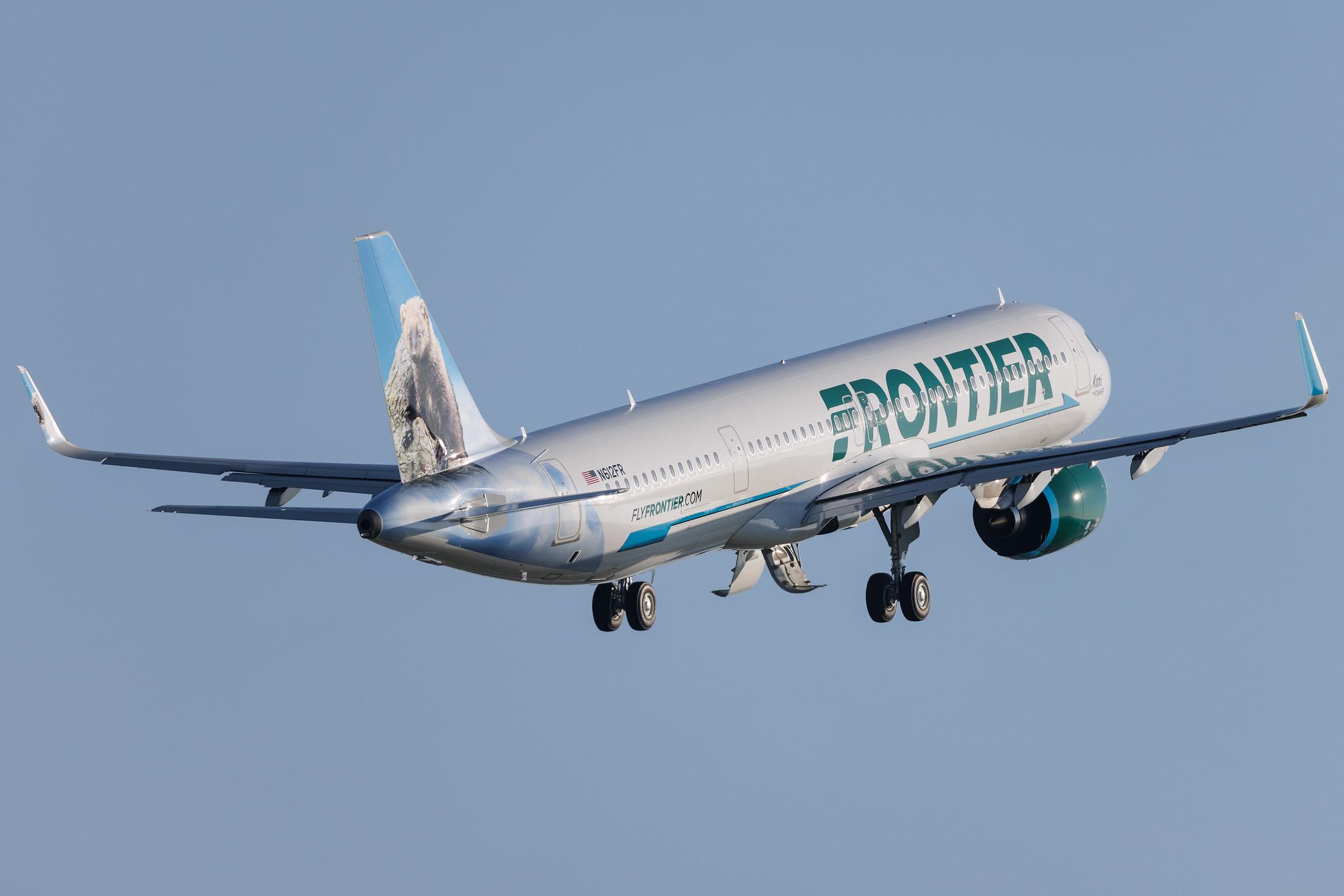 Hamburg Finkenwerder: Frontier (F9 / FFT) | Livery: Kari the Fisher Livery | Airbus A321-271NX A21N | N612FR | MSN 11259