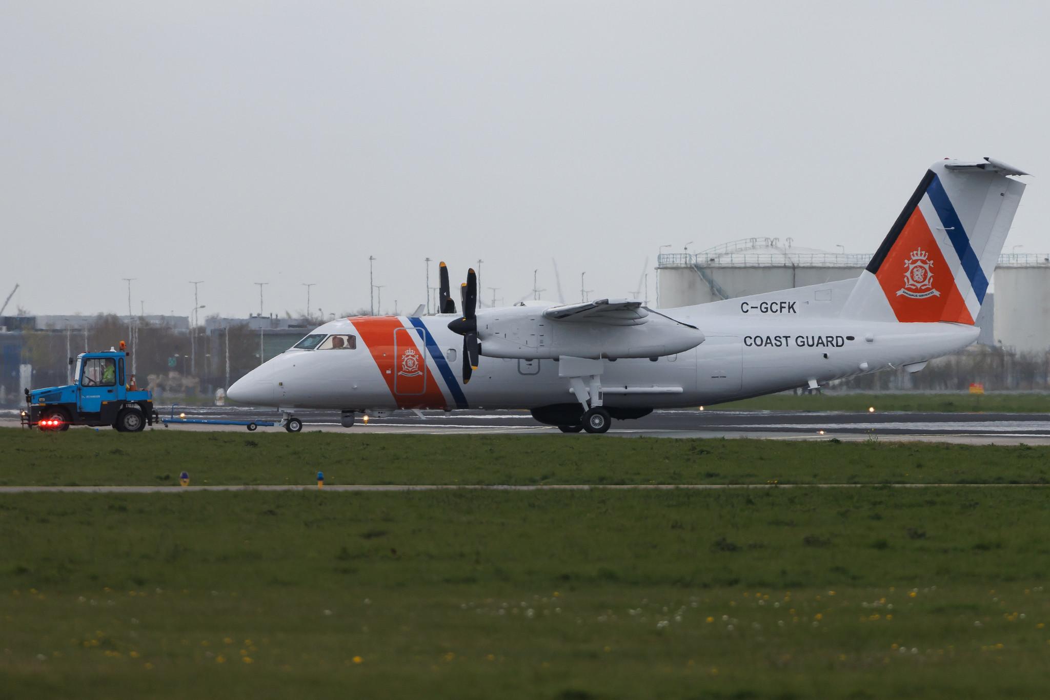 Amsterdam Schiphol: Nav Canada | De Havilland Canada Dash 8-100 DH8A | C-GCFK | MSN 028