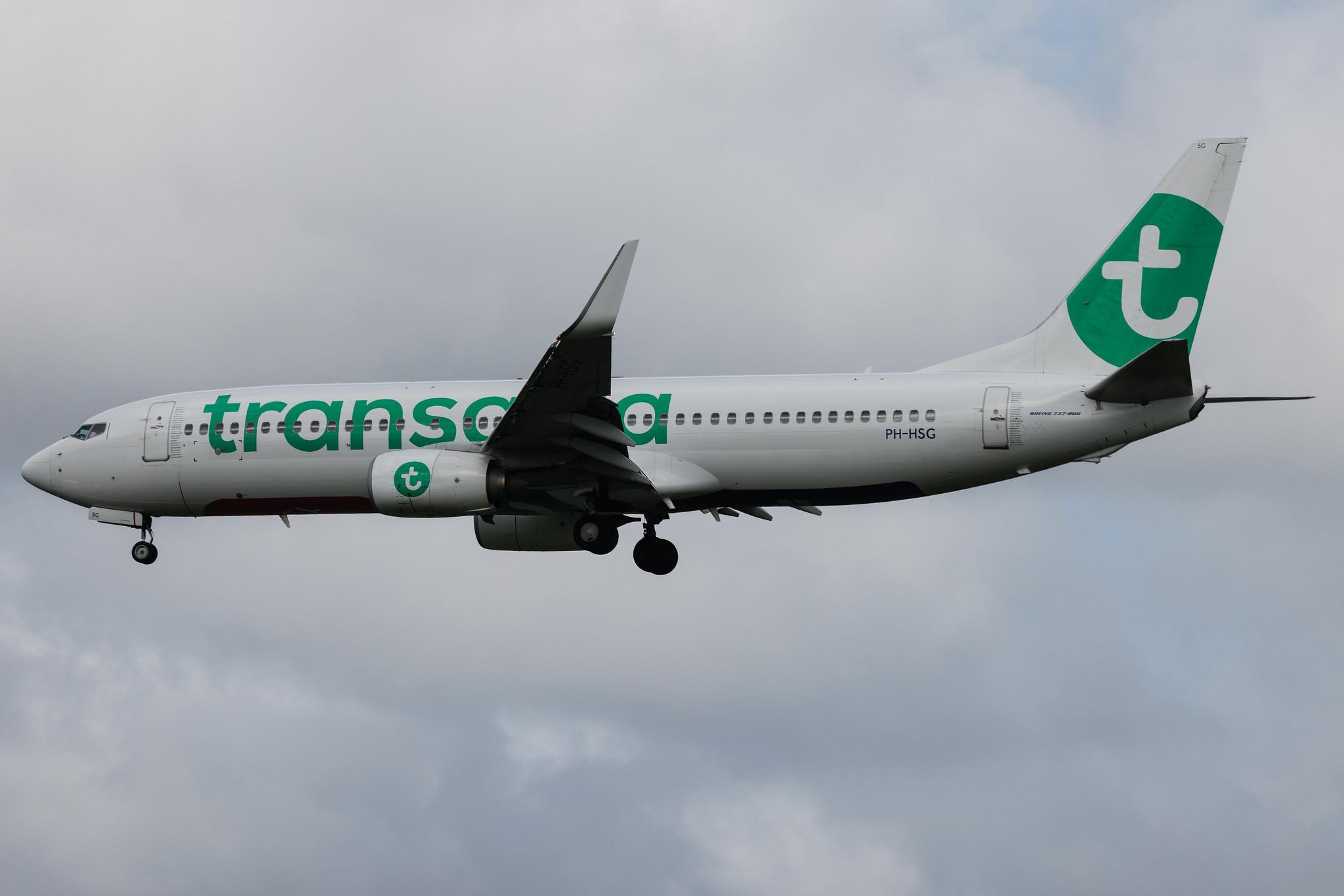 Amsterdam Schiphol: Transavia (HV / TRA) | Boeing 737-8K2 B738 | PH-HSG | MSN 39262