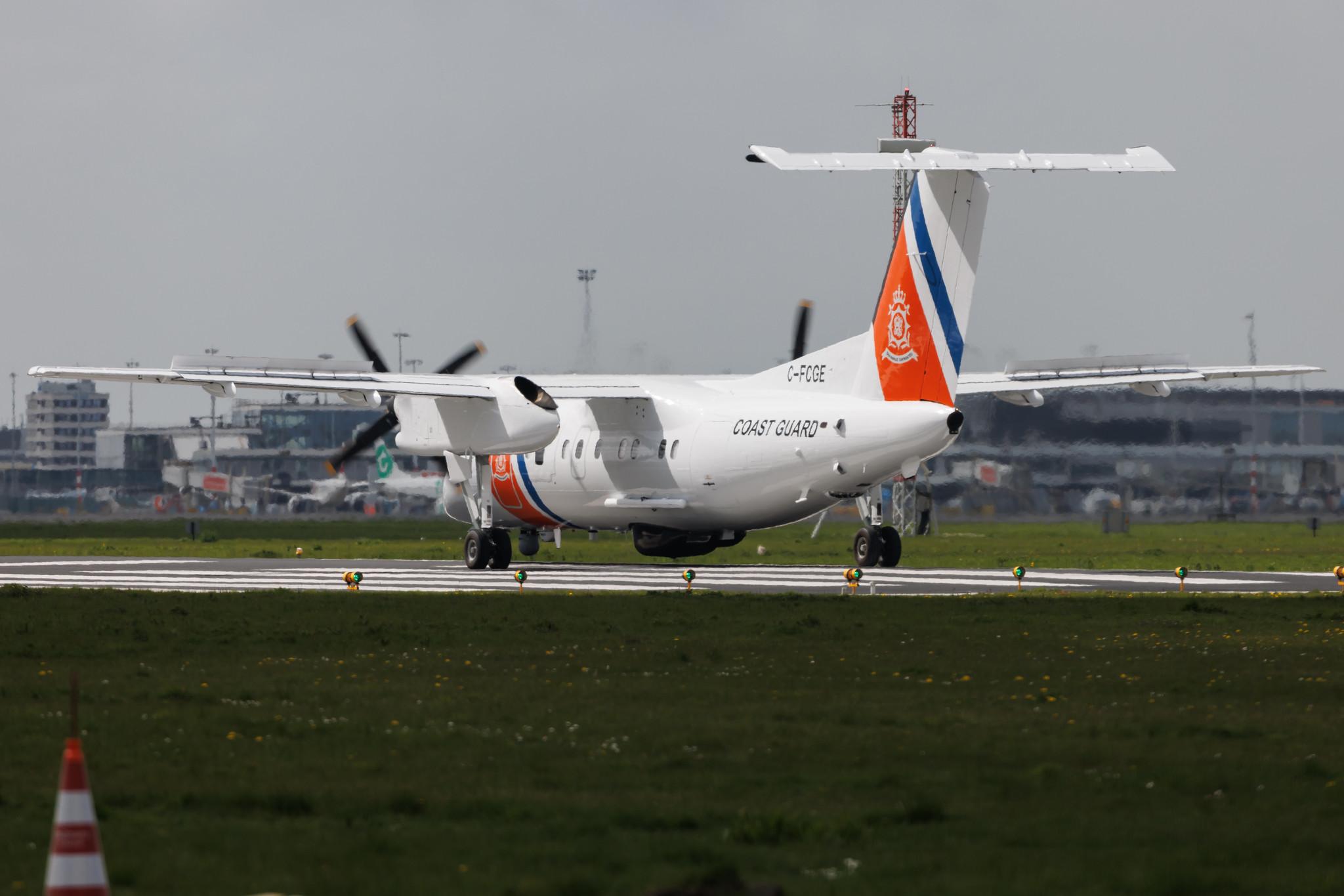 Amsterdam Schiphol: PAL Aerospace (/ SPR) | De Havilland Canada Dash 8-100 DH8A | C-FCGE | MSN 038
