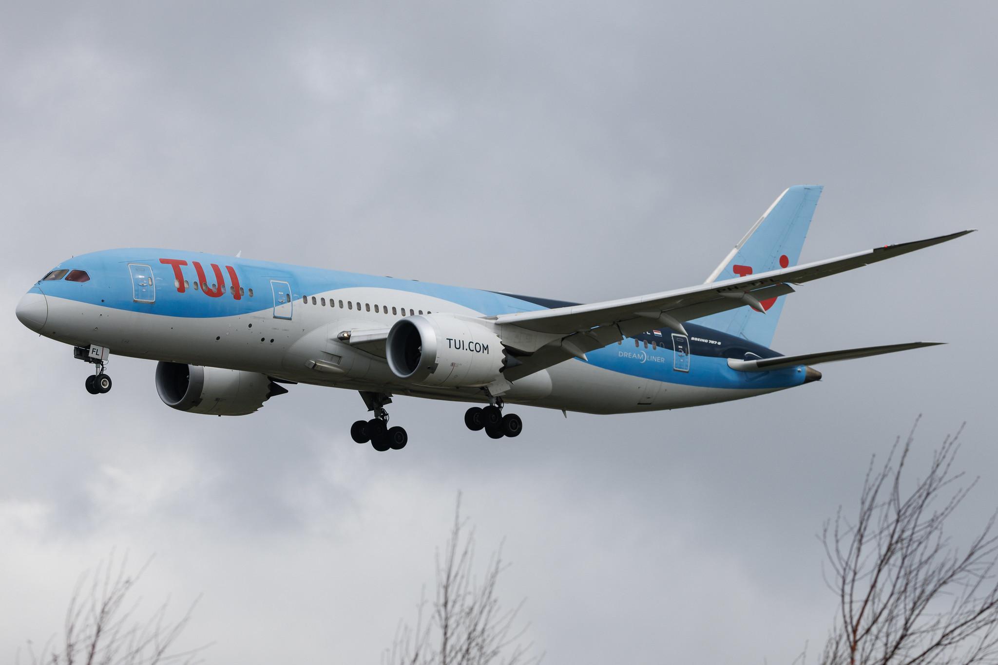 Amsterdam Schiphol: TUI (X3 / TUI) | Operator: TUI fly Netherlands | Boeing 787-8 Dreamliner B788 | PH-TFL | MSN 37228