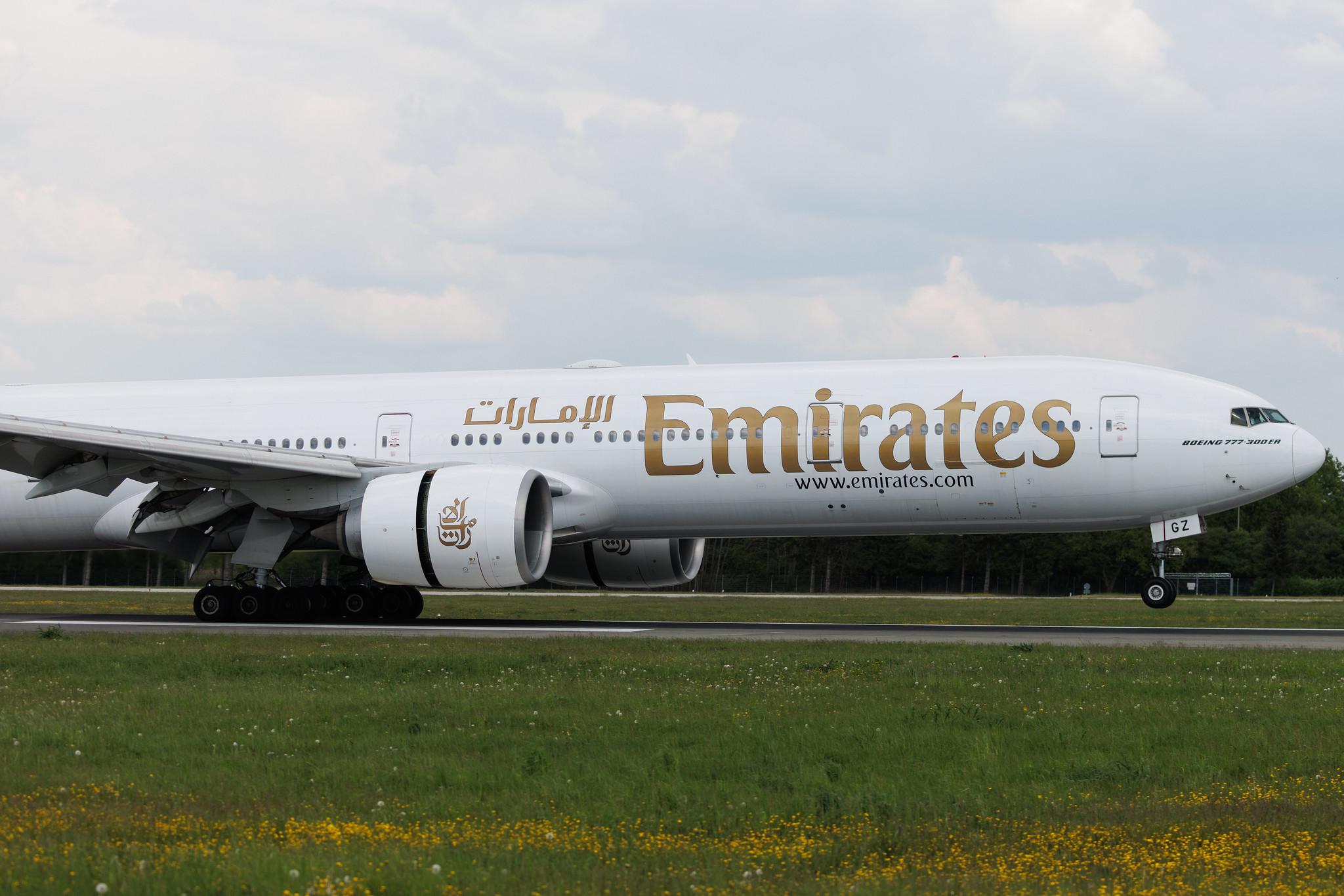 Hamburg Airport: Emirates (EK / UAE) | Boeing 777-31H(ER) B77W | A6-EGZ | MSN 41081
