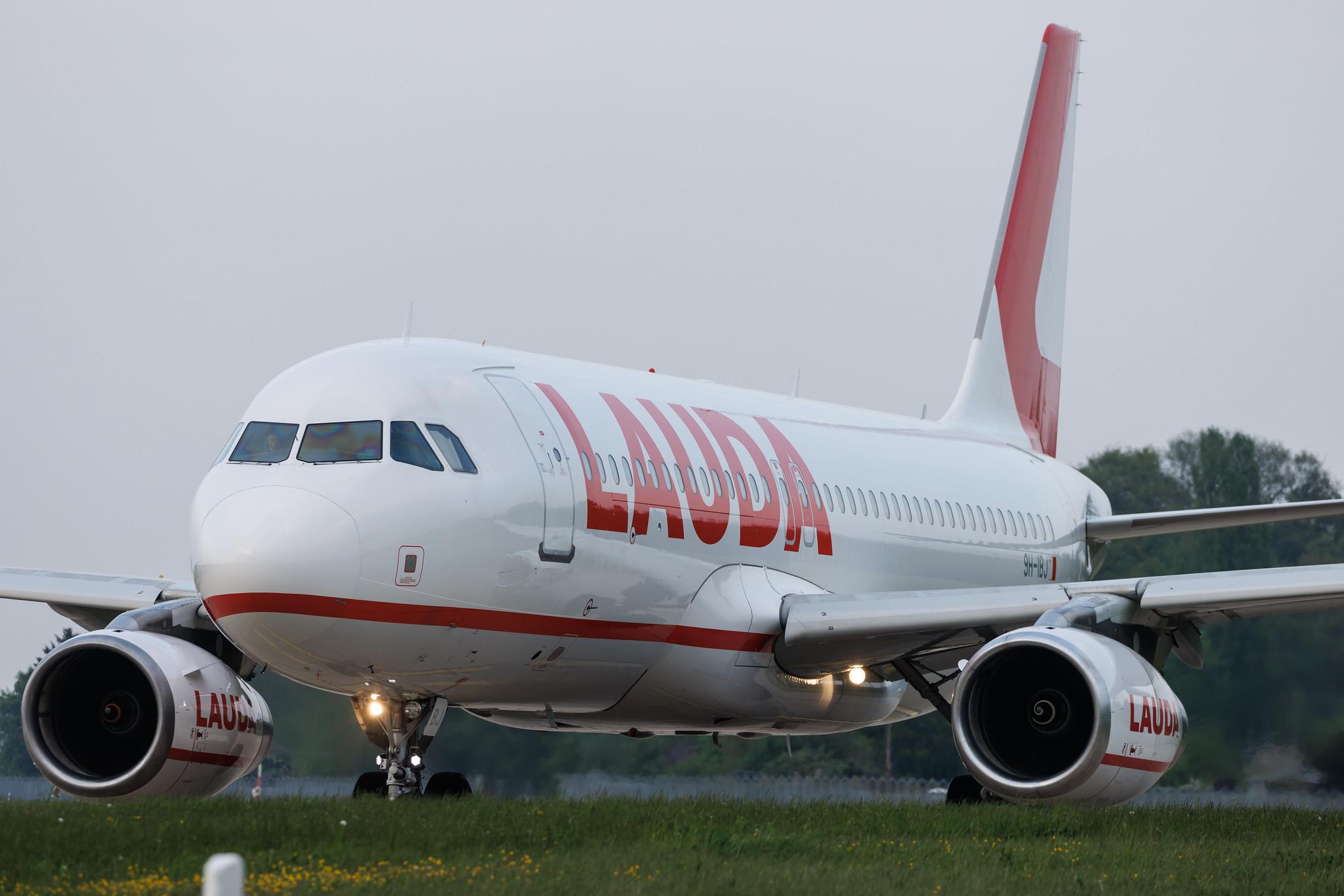 Hamburg Airport: Lauda Europe (LW / LDA) | Airbus A320-232 A320 | 9H-IBJ | MSN 03259
