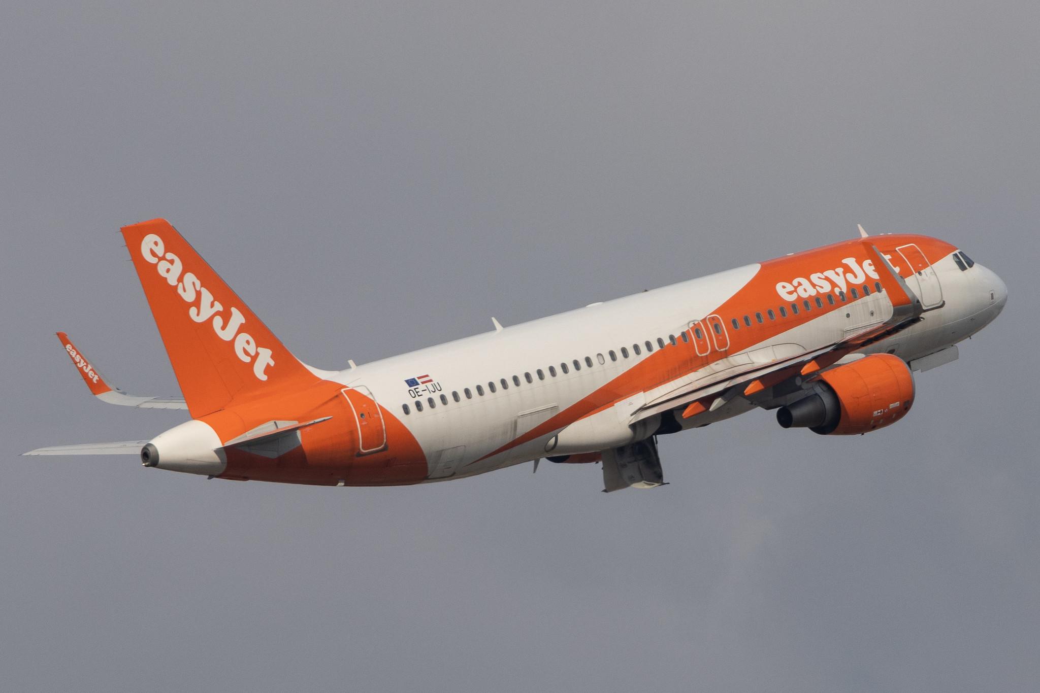 Flughafen Berlin Brandenburg: easyJet (U2 / EZY) | Operator: easyJet Europe | Airbus A320-214 A320 | OE-IJU | MSN 7460