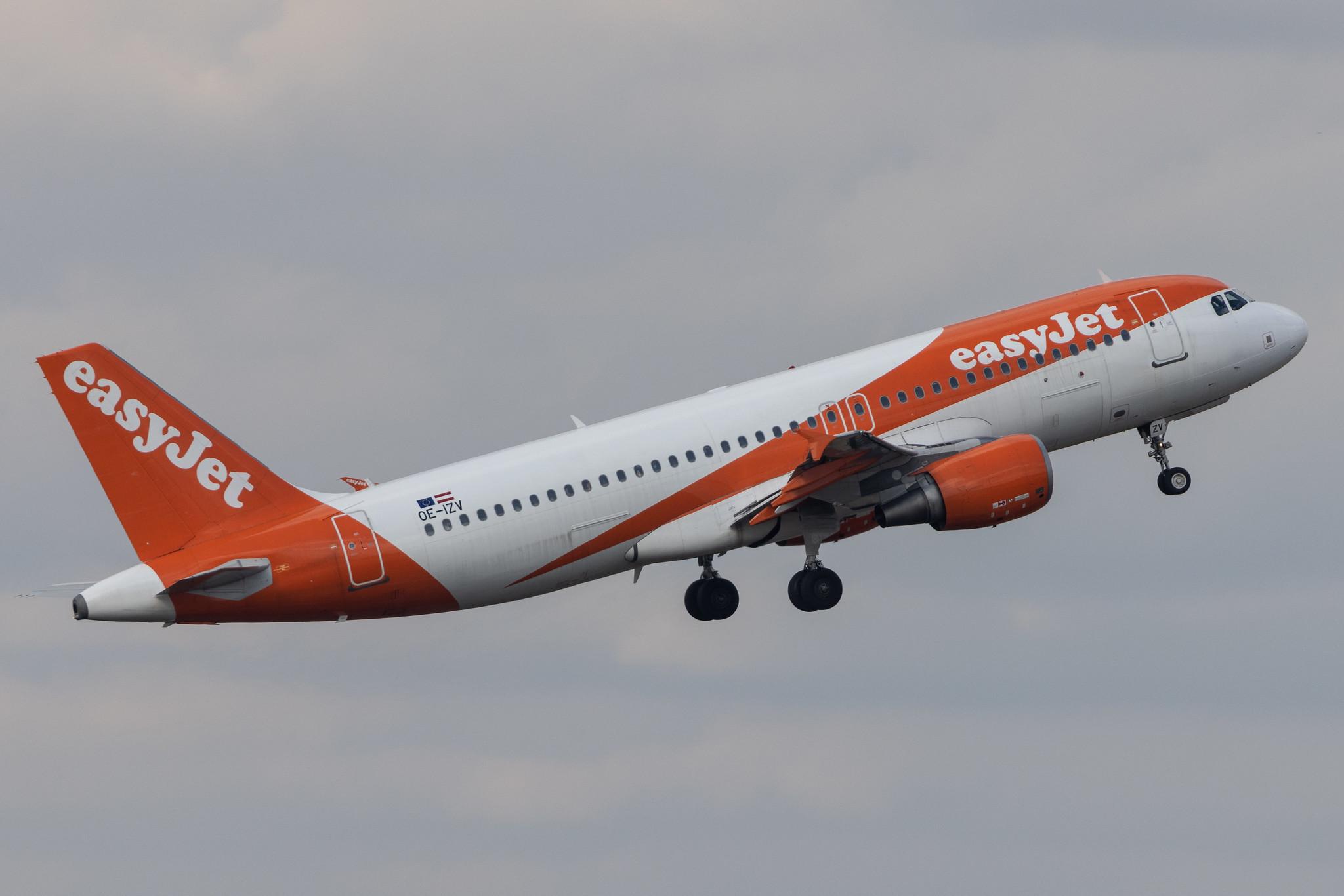 Flughafen Berlin Brandenburg: easyJet (U2 / EZY) | Operator: easyJet Europe | A320 | OE-INF | MSN 7785