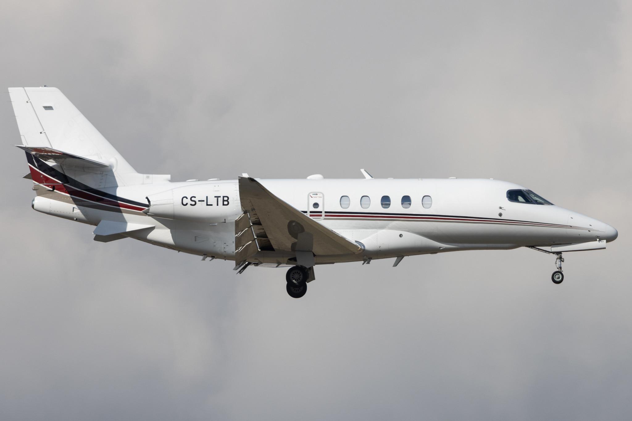 Flughafen Berlin Brandenburg: NetJets Europe (/ NJE) | Cessna 680A Citation Latitude C68A | CS-LTB | MSN 680A-0050