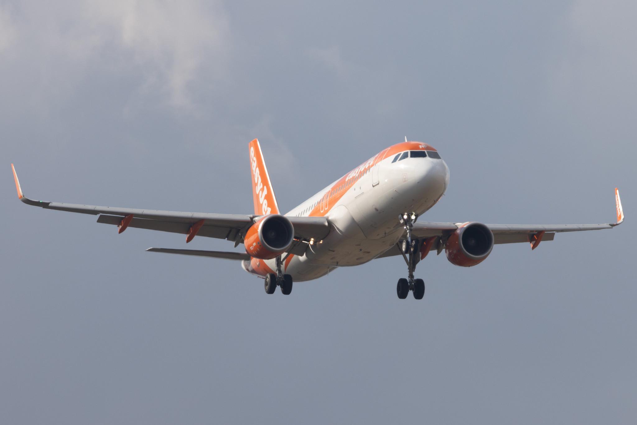 Flughafen Berlin Brandenburg: easyJet (U2 / EZY) | Operator: easyJet Europe | A320 | OE-INF | MSN 7785