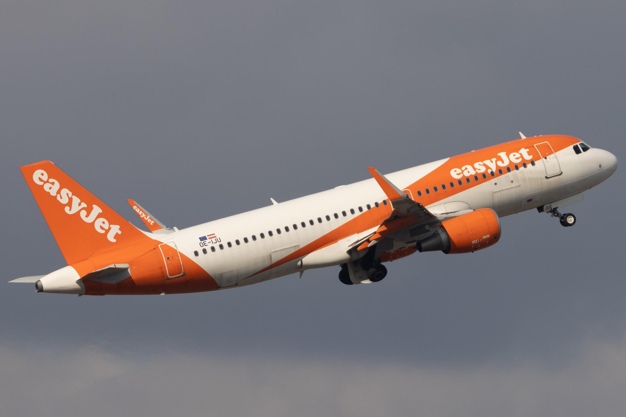 Flughafen Berlin Brandenburg: easyJet (U2 / EZY) | Operator: easyJet Europe | Airbus A320-214 A320 | OE-IJU | MSN 7460