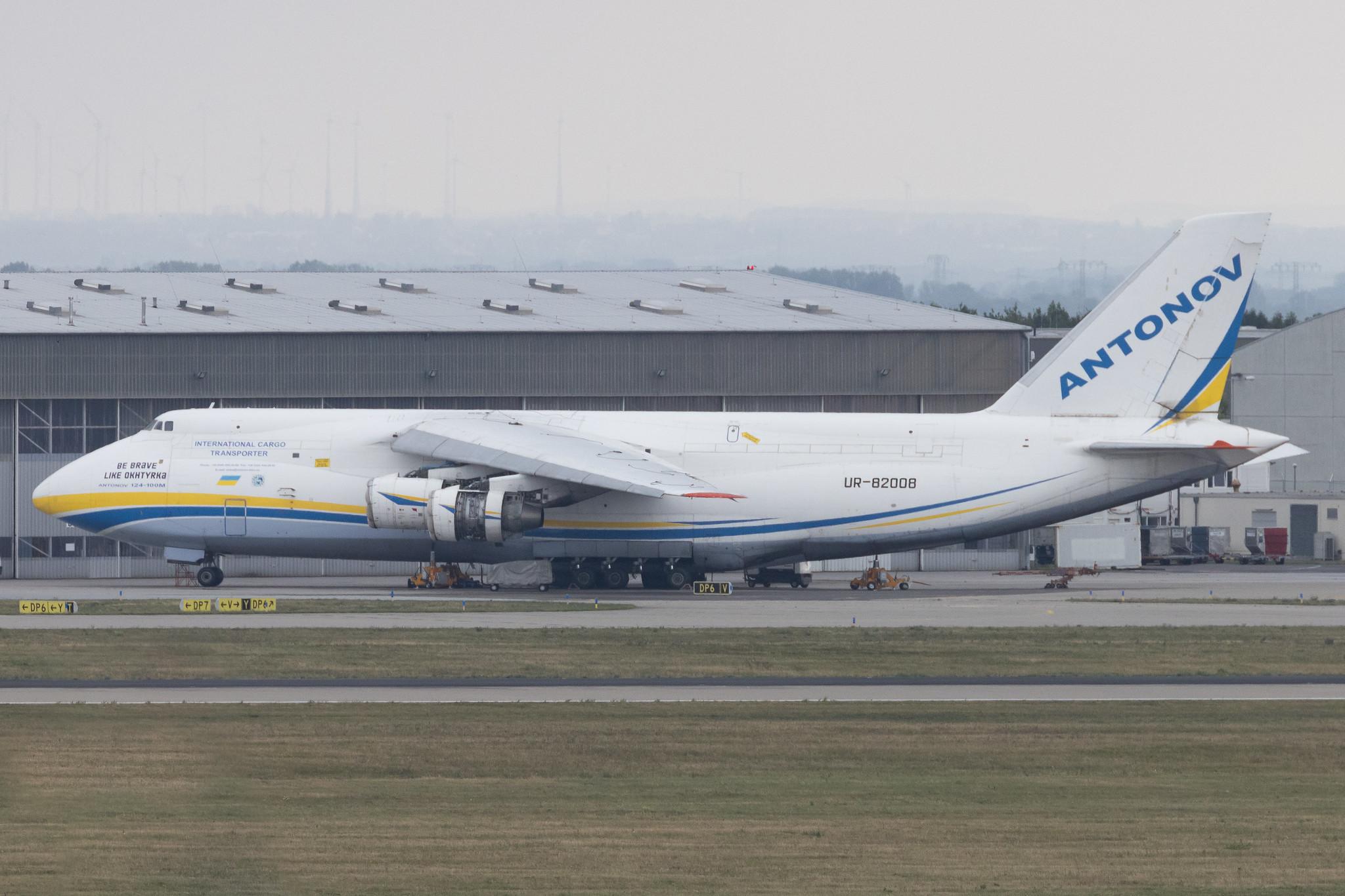 Leipzig Halle Airport: Antonov Airlines (/ ADB) | Antonov An-124-100 A124 | UR-82008 | MSN 19530501006