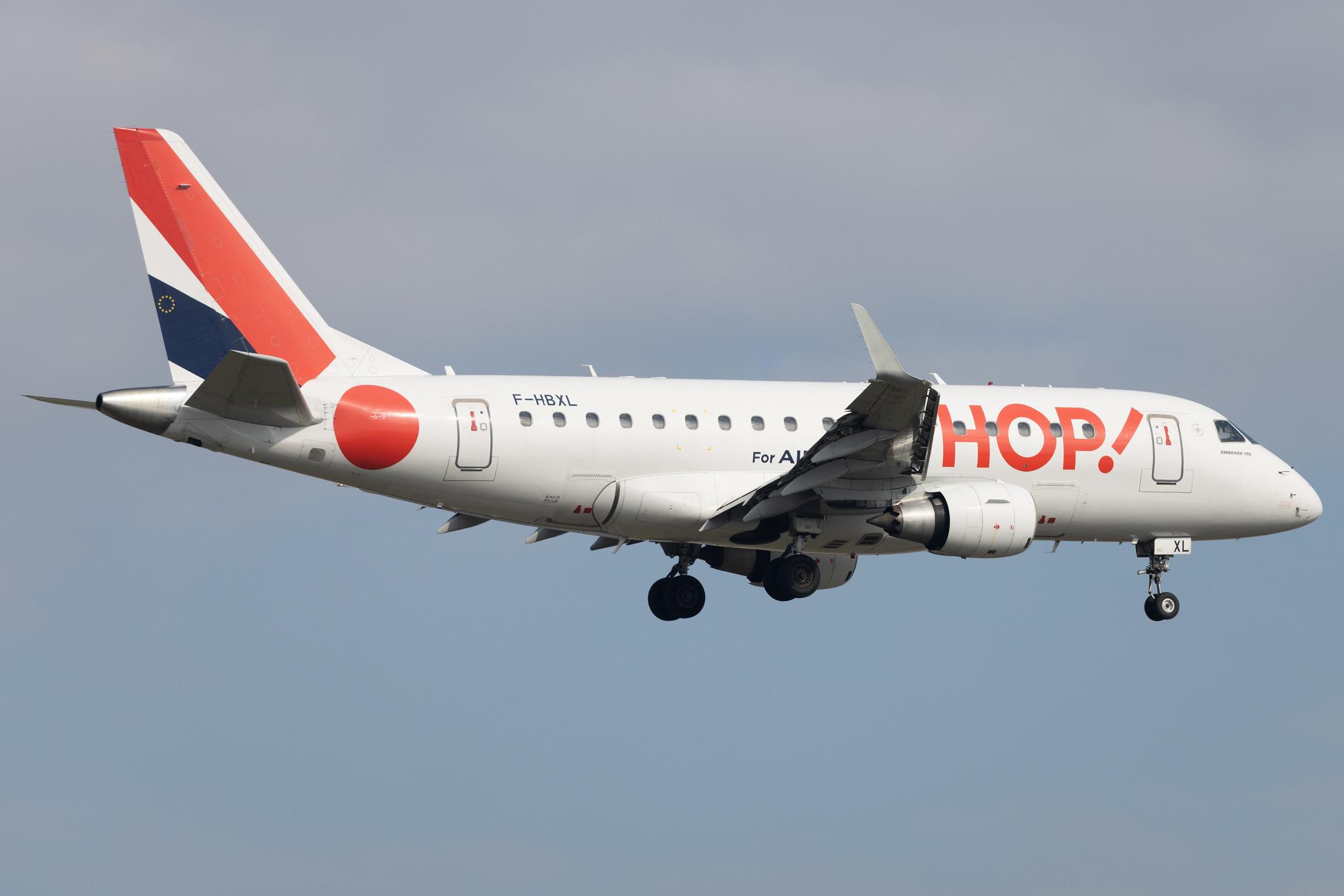 Frankfurt Airport: Air France (AF / AFR) | Operator: Air France Hop | Embraer E170LR E170 | F-HBXL | MSN 17000009