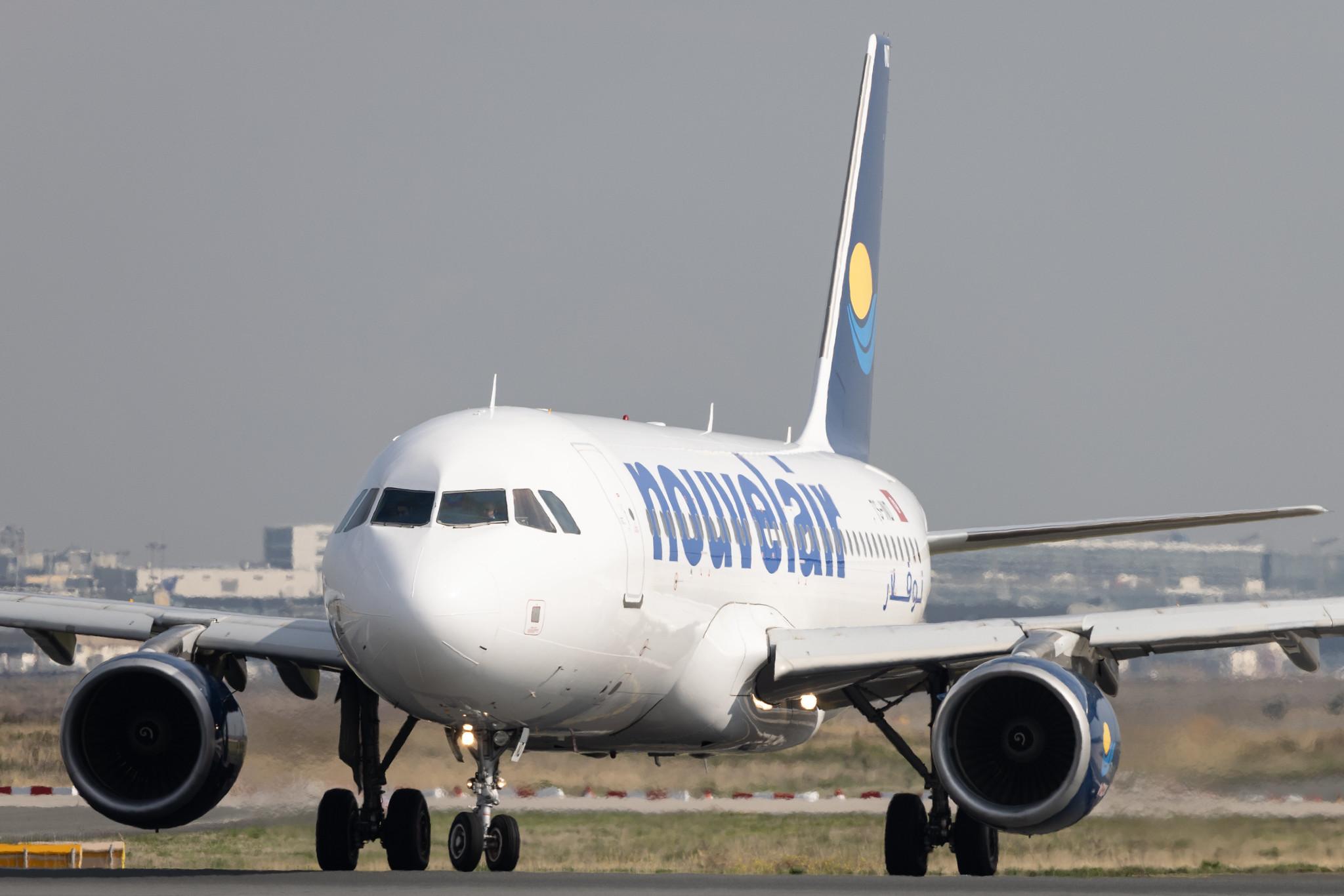 Frankfurt Airport: Nouvelair (BJ / LBT) | Operator: Nouvelair Tunisie | Airbus A320-214 A320 | TS-IND | MSN 5016