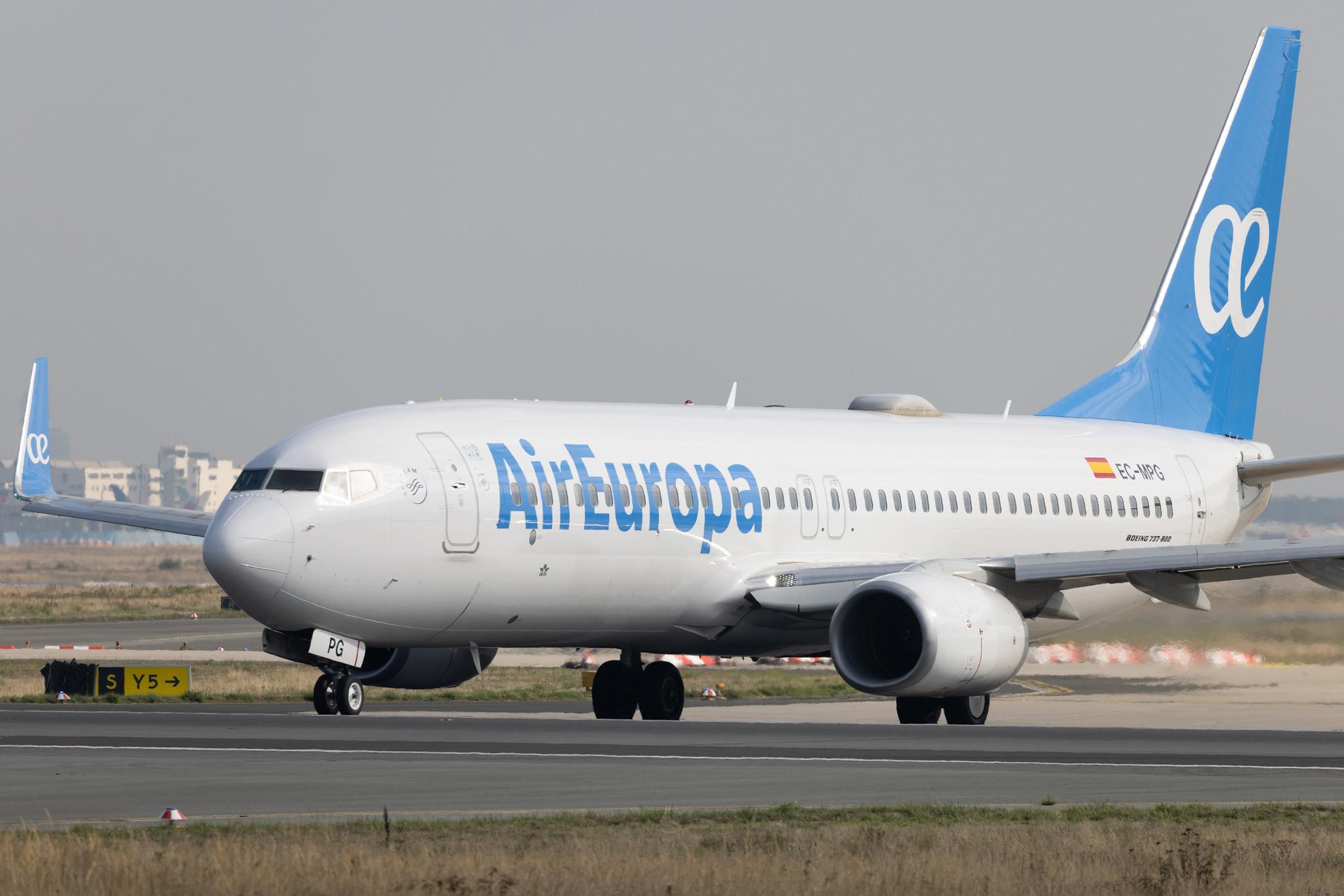 Frankfurt Airport: Air Europa (UX / AEA) | Boeing 737-85P B738 | EC-MPG | MSN 60586