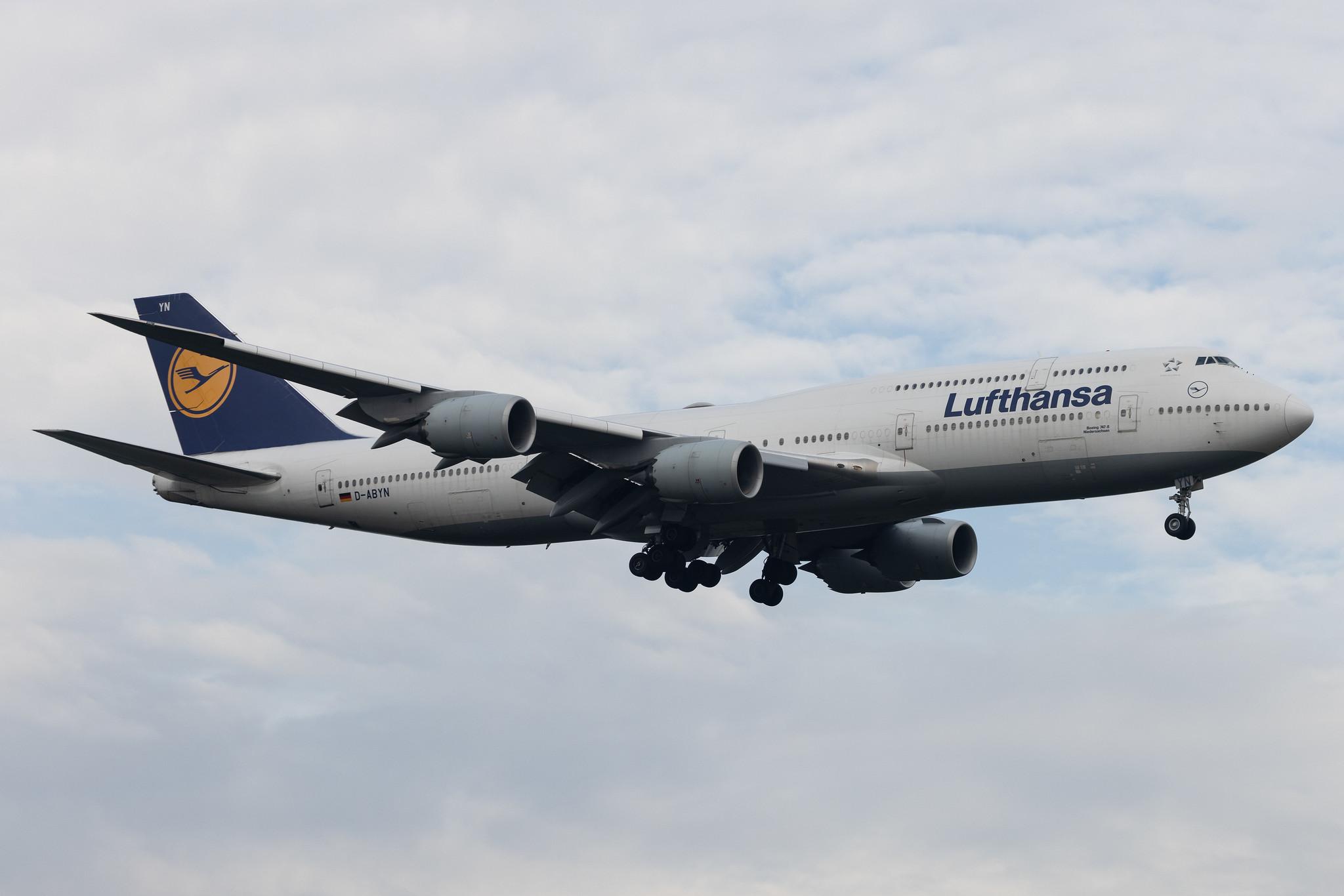 Frankfurt Airport: Lufthansa (LH / DLH) | Boeing 747-830 B748 | D-ABYN | MSN 37838