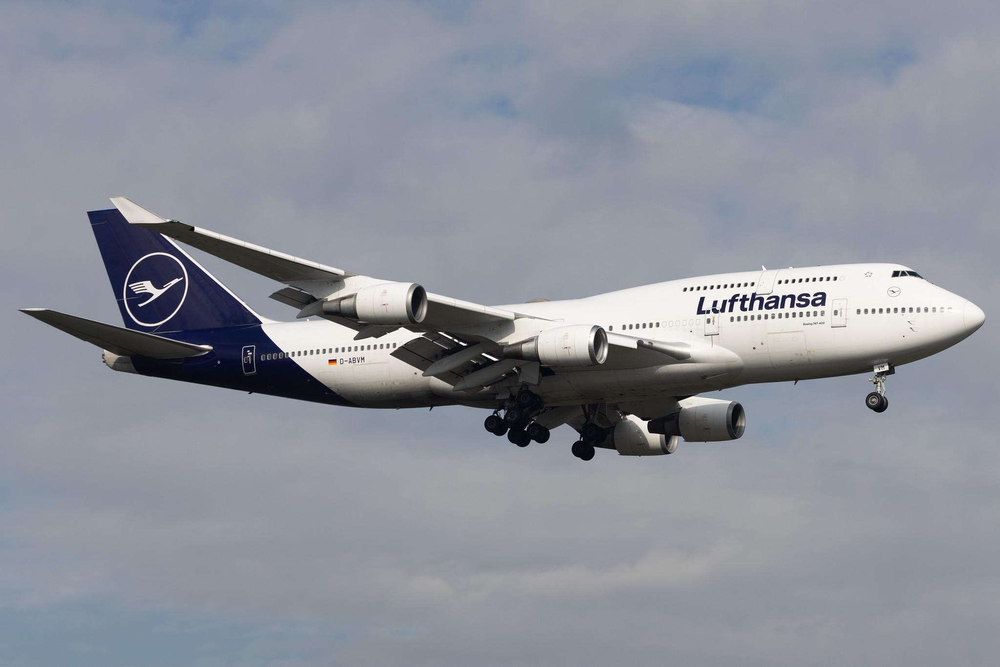 Frankfurt Airport: Lufthansa (LH / DLH) | Boeing 747-430 B744 | D-ABVM | MSN 29101