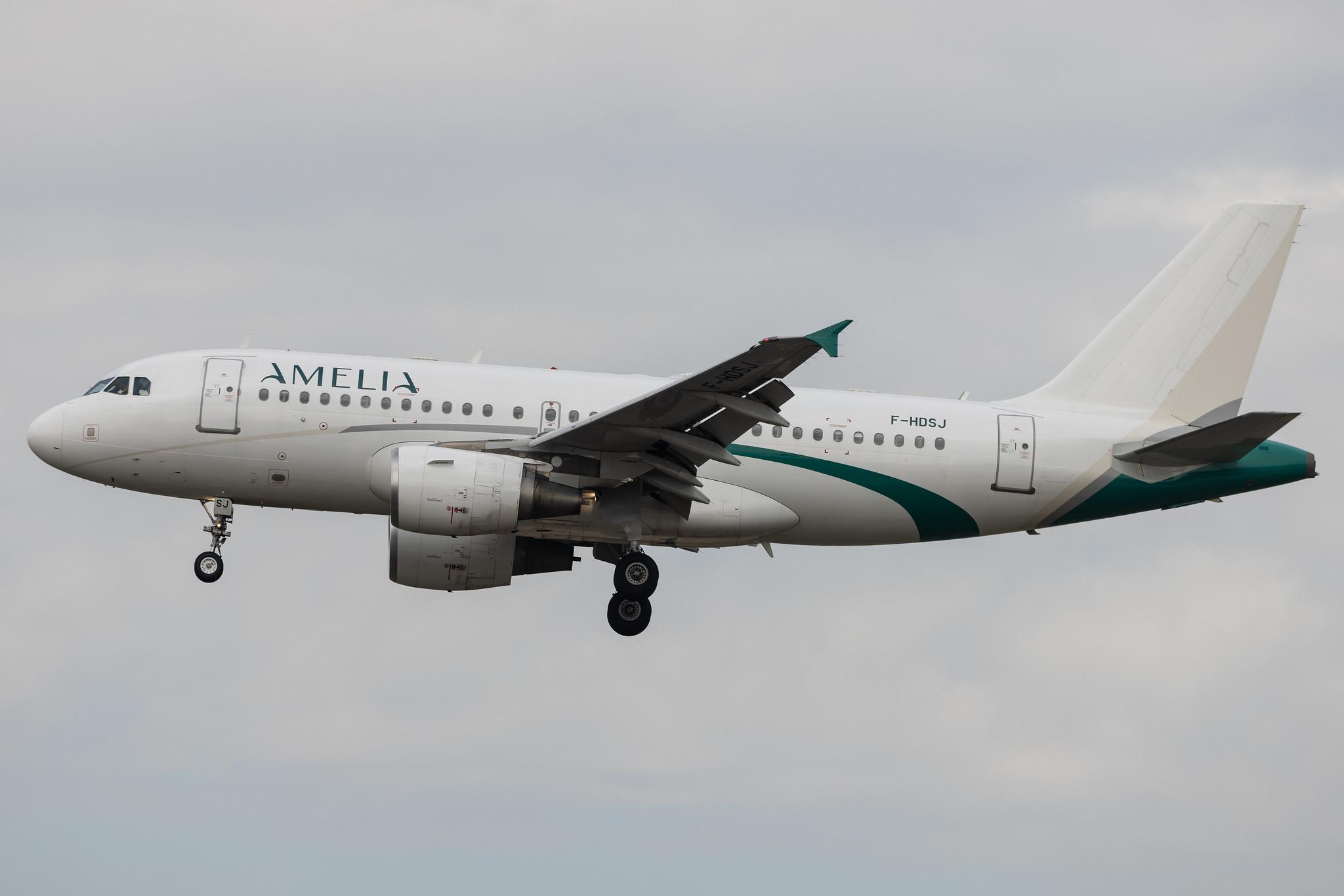 Frankfurt Airport: Amelia International (8R / AIA) | Operator: Amelia | Airbus A319-112 A319 | F-HDSJ | MSN 03727