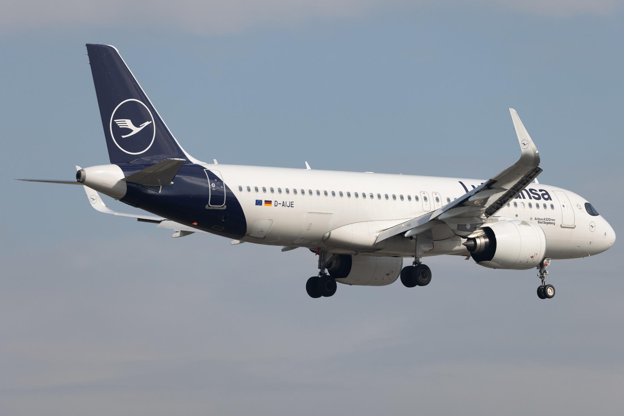 Frankfurt Airport: Lufthansa (LH / DLH) | Airbus A320-271N A20N | D-AIJE | MSN 10360
