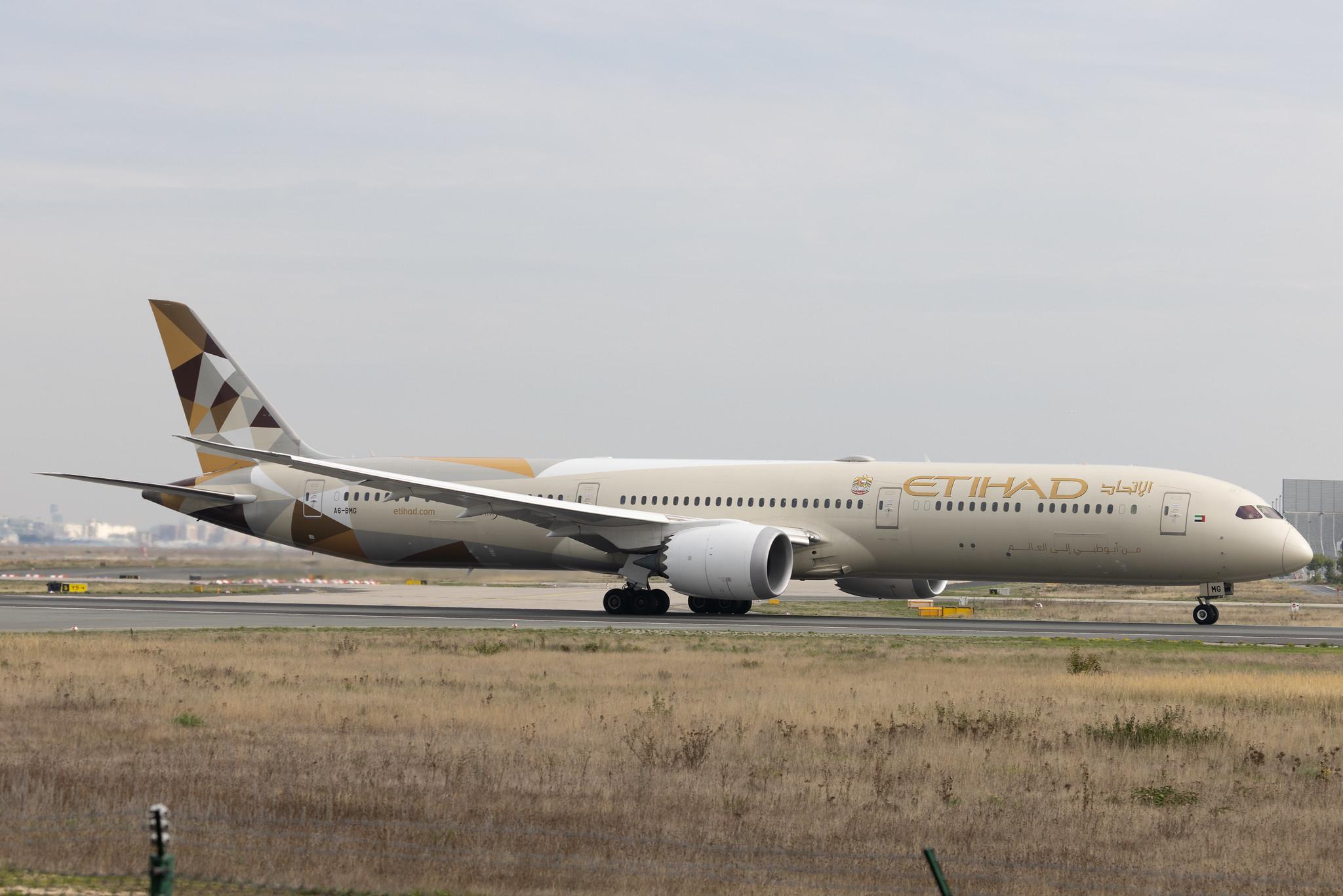 Frankfurt Airport: Etihad Airways (EY / ETD) | Boeing 787-10 Dreamliner B78X | A6-BMG | MSN 60763