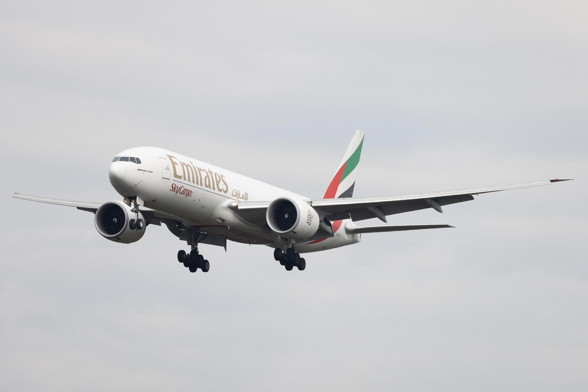 Frankfurt Airport: Emirates SkyCargo (EK / UAE) | Operator: Emirates | Boeing 777-F1H B77L | A6-EFL | MSN 42230